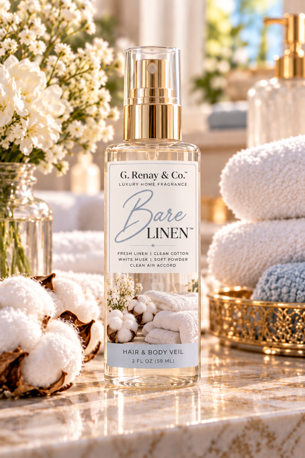 Bare Linen™ Hair & Body Veil 2 oz