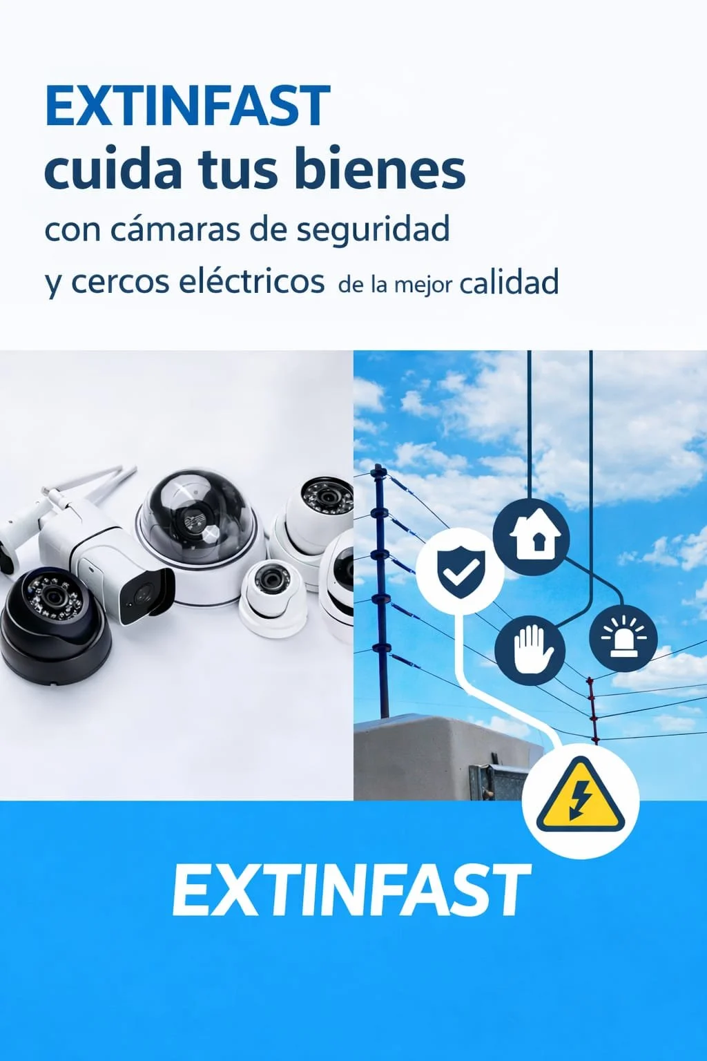 Servicio de Instalación de Cámaras CCTV y Cercado Eléctrico