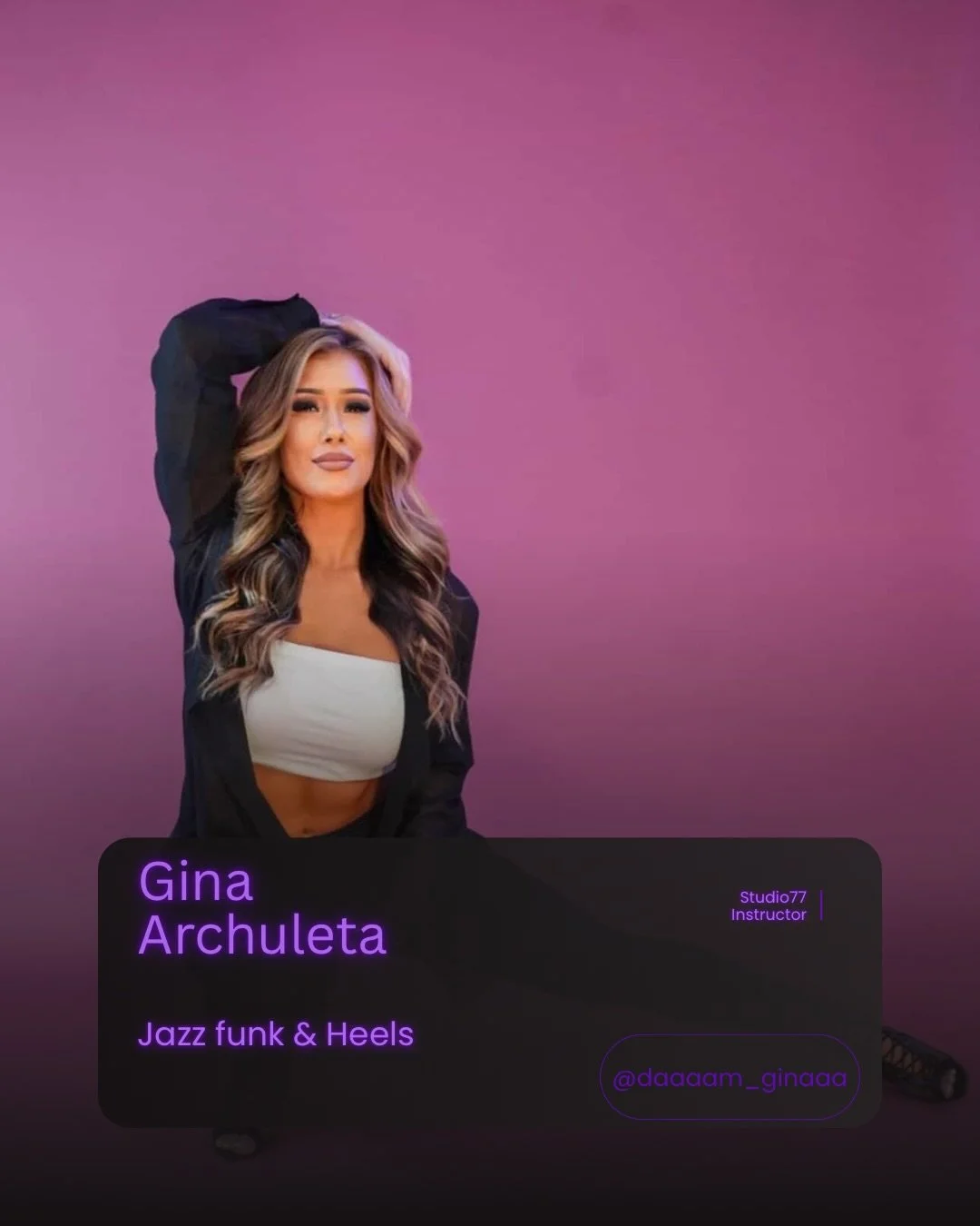 Welcoming Gina to the 77 team 🔥