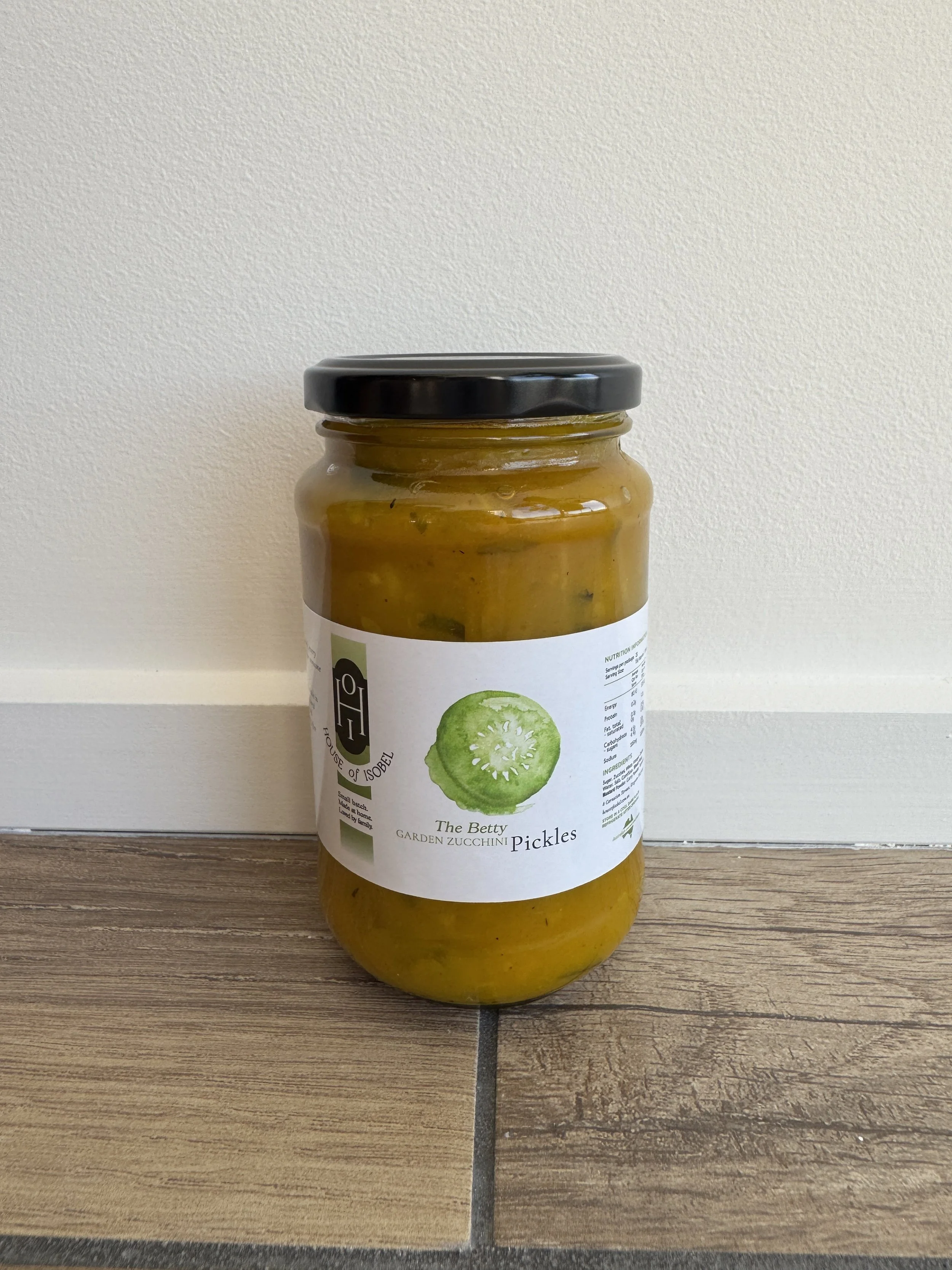 The Betty - Garden  Zucchini Pickles