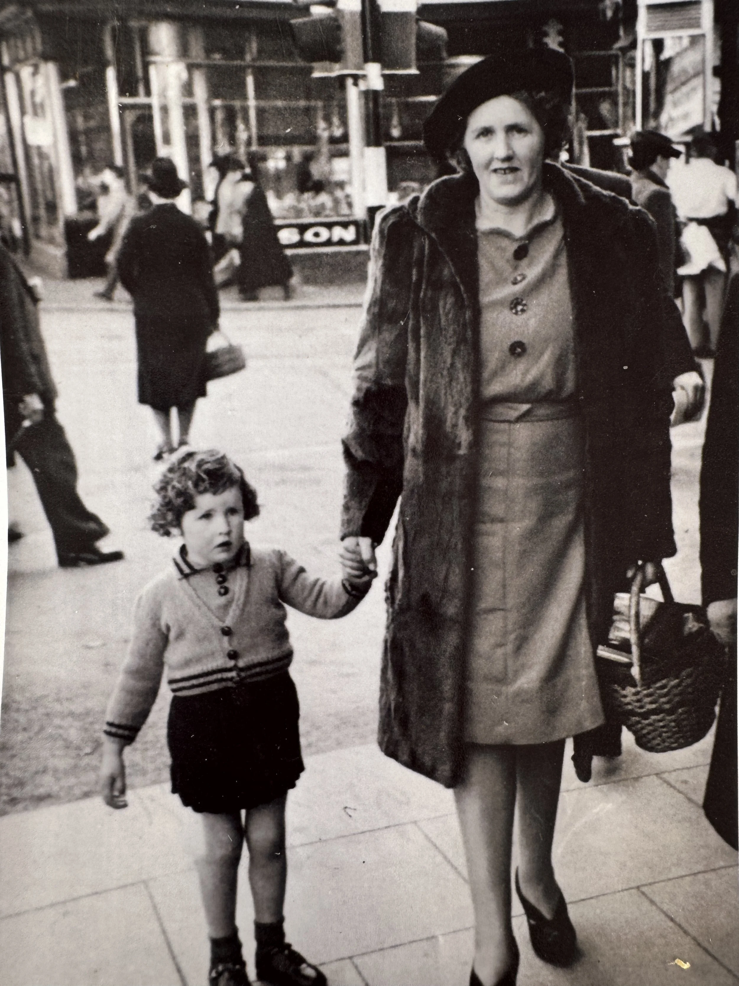 Papa & his mother Betty