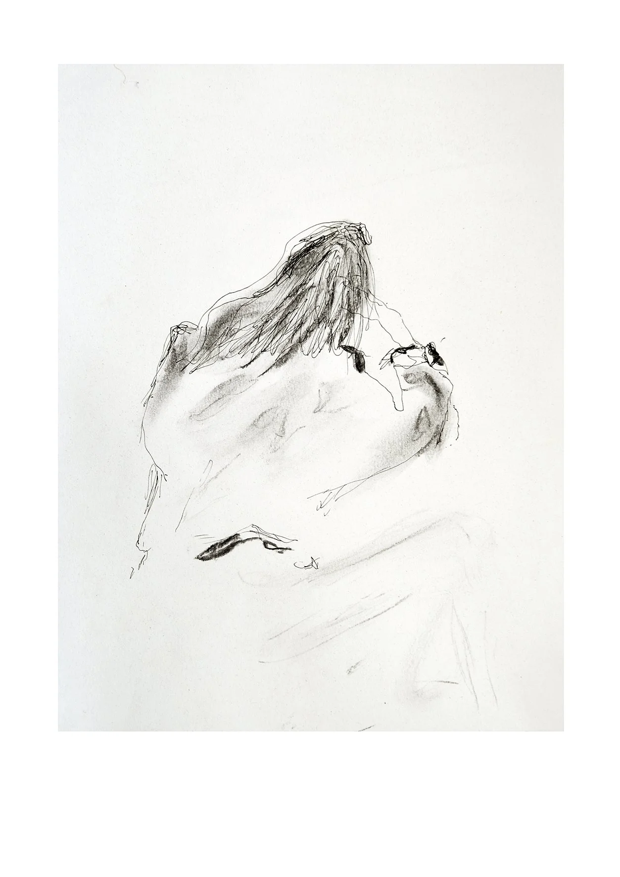 Sketch - pen & charcoal stick