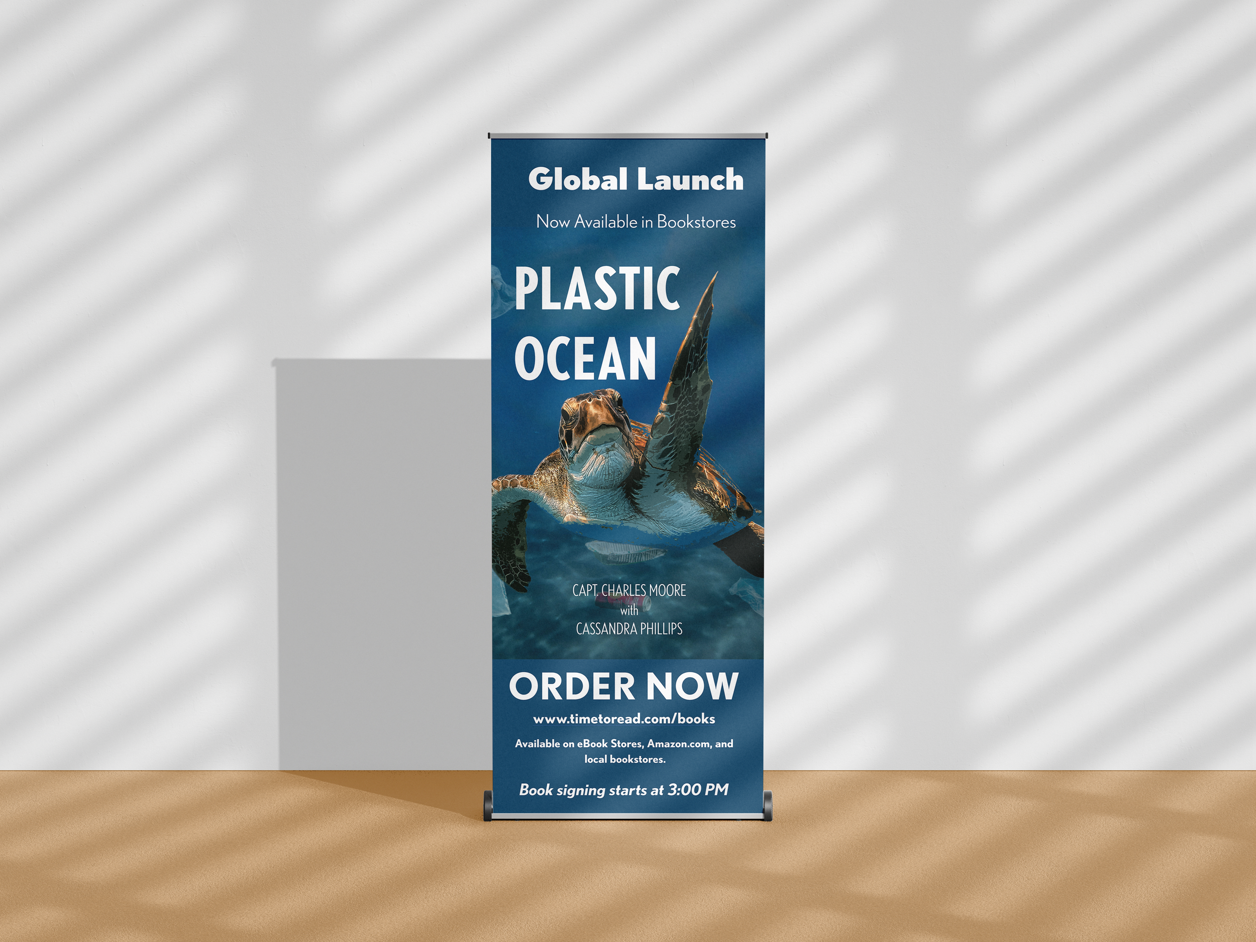 Plastic Ocean Launch Event Poster