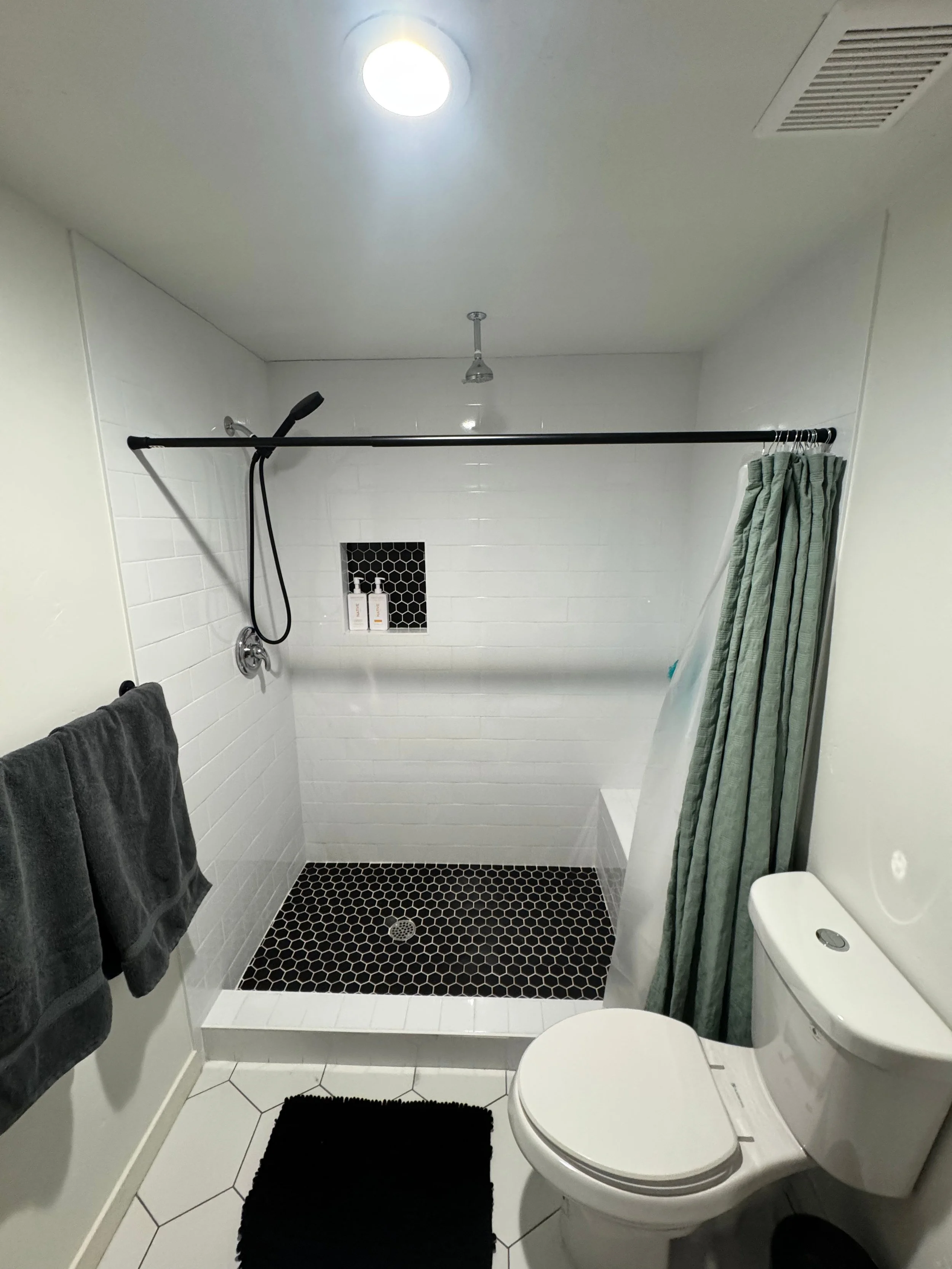 finished basement bathroom 