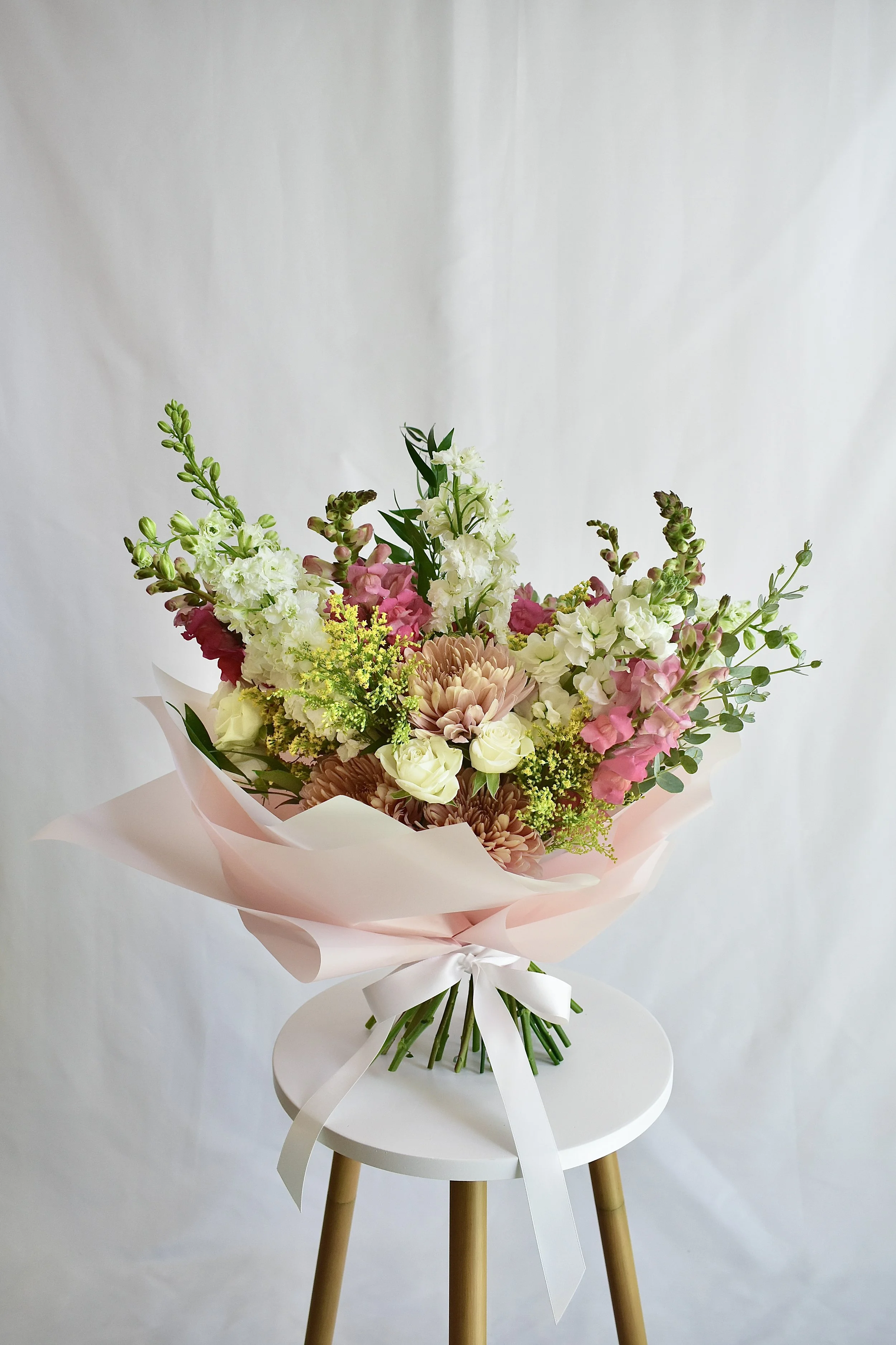 Designer's Choice - Time To Bloom Wrapped Bouquet