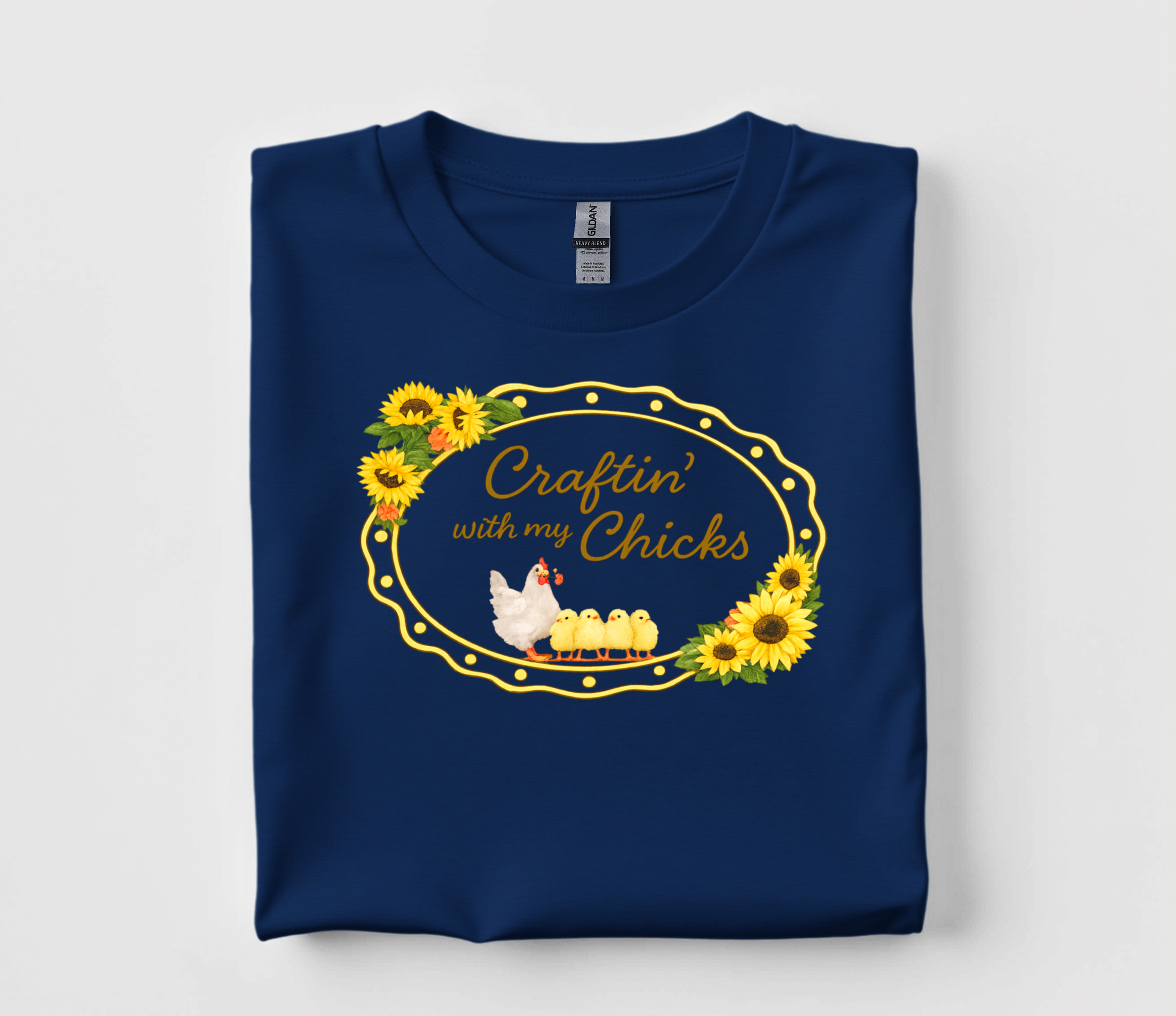 Craftin' with my chicks T-shirt