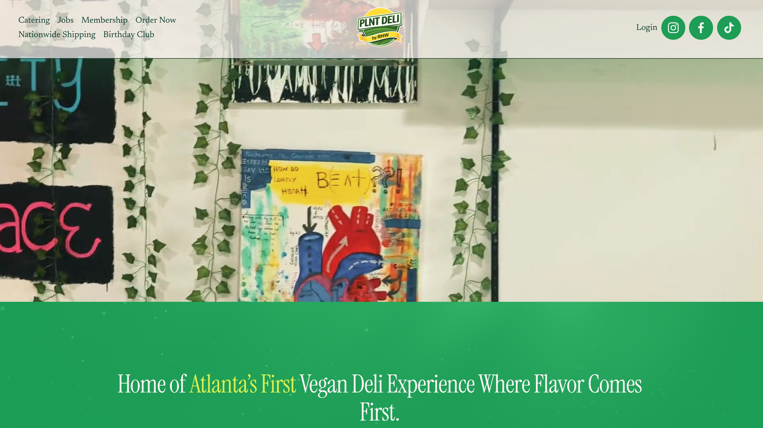 New Website Launch: RHW Vegan Deli Atlanta Now Offers Online Ordering &amp; Nationwide Shipping