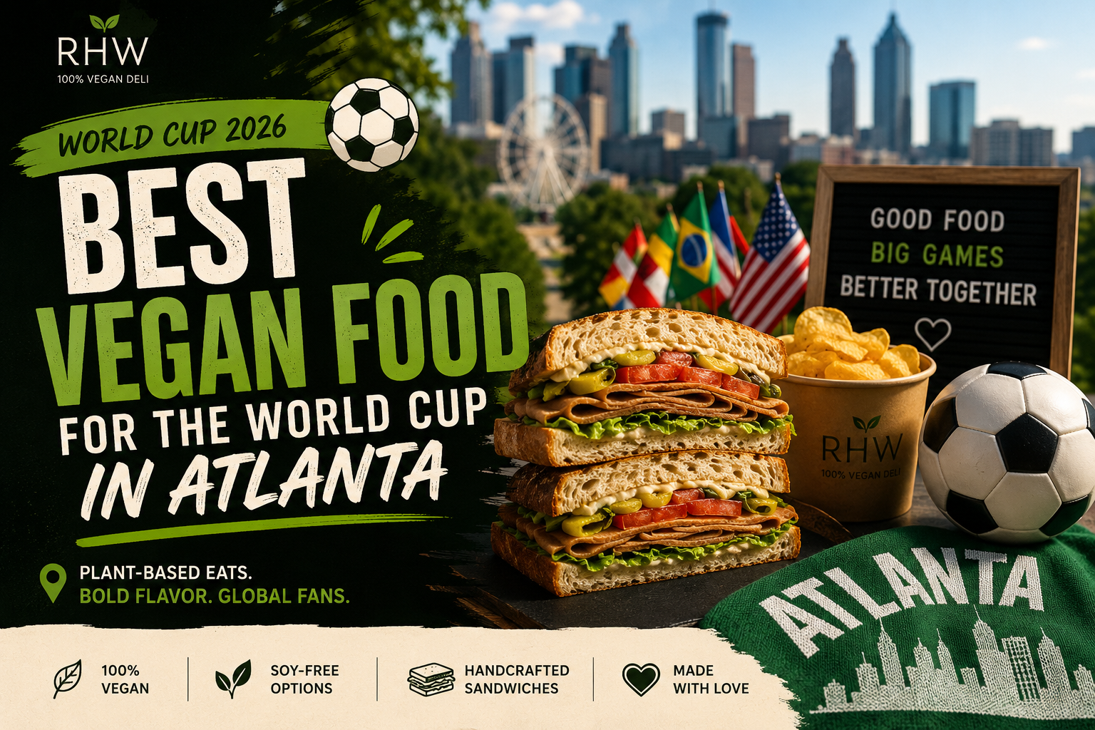 Best Vegan Food for the World Cup in Atlanta (2026 Guide)