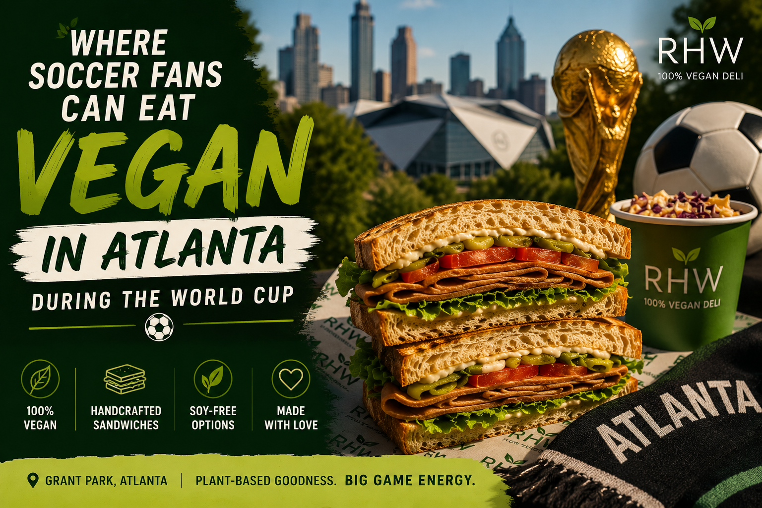 Where Soccer Fans Can Eat Vegan in Atlanta During the World Cup