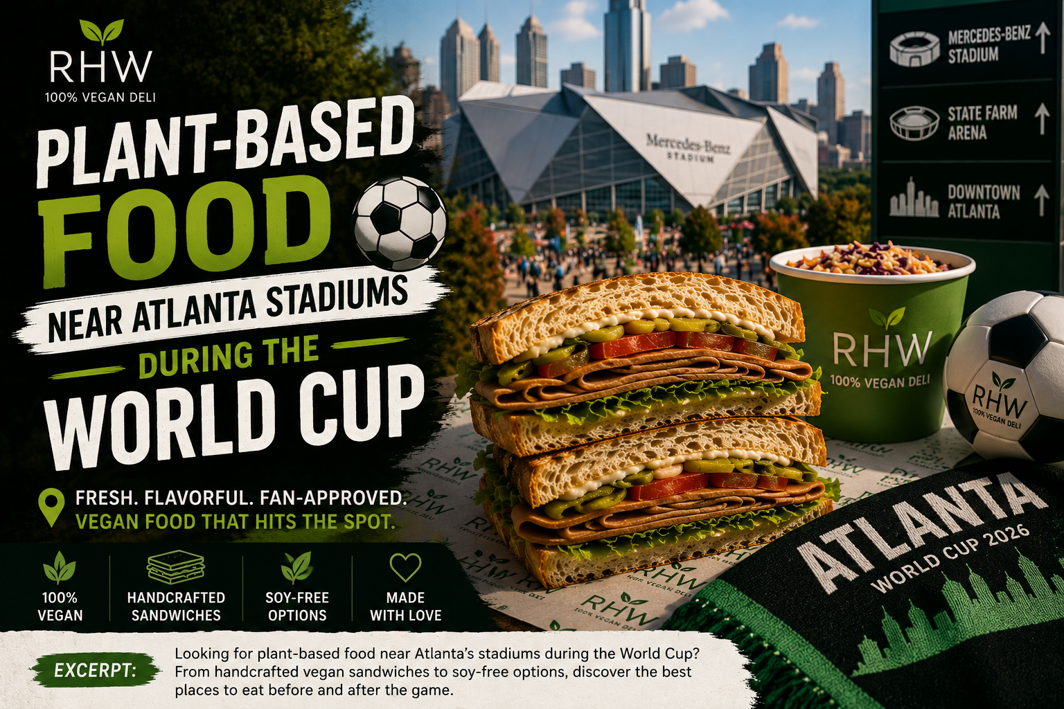 Plant-Based Food Near Atlanta Stadiums During the World Cup