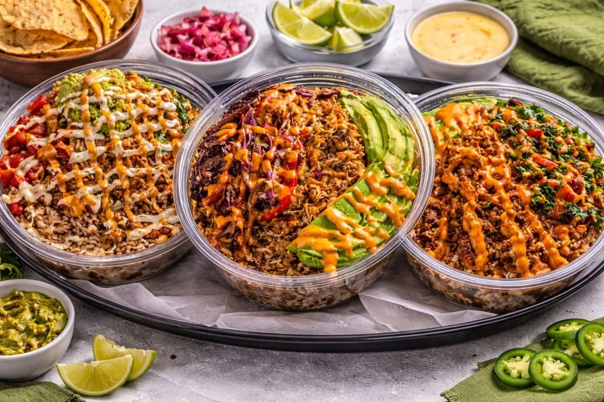 Plant-based café bowls at RHW.