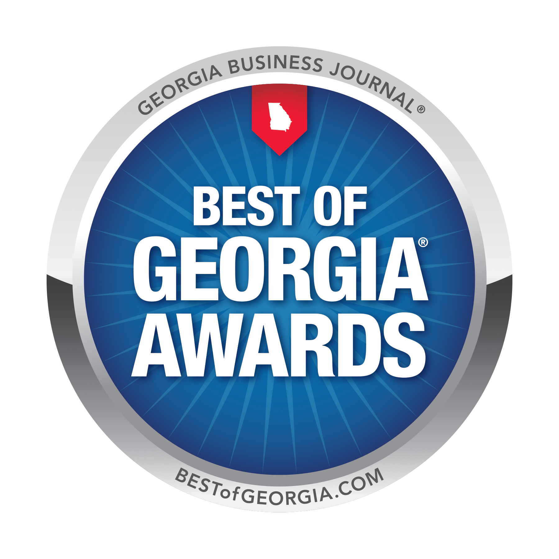 Best of Georgia Awards logo — RHW is a 2026 nominee in Vegetarian Restaurants