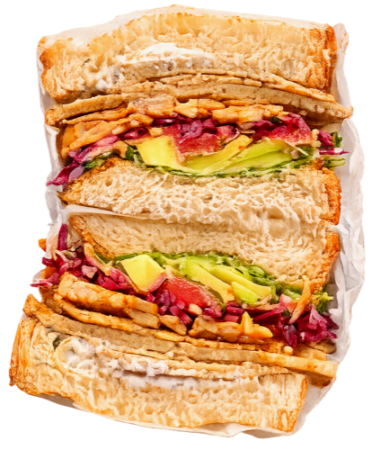 RHW Plant based deli sandwich Turk'y Club