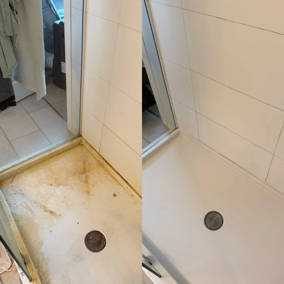 shower cabine cleaning surrey langley bc