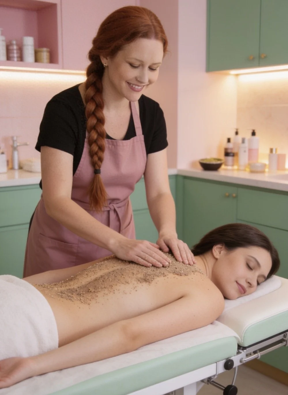 Body Scrub, Mask, Full-body Foil Wrap and Deep Hydration Treatment