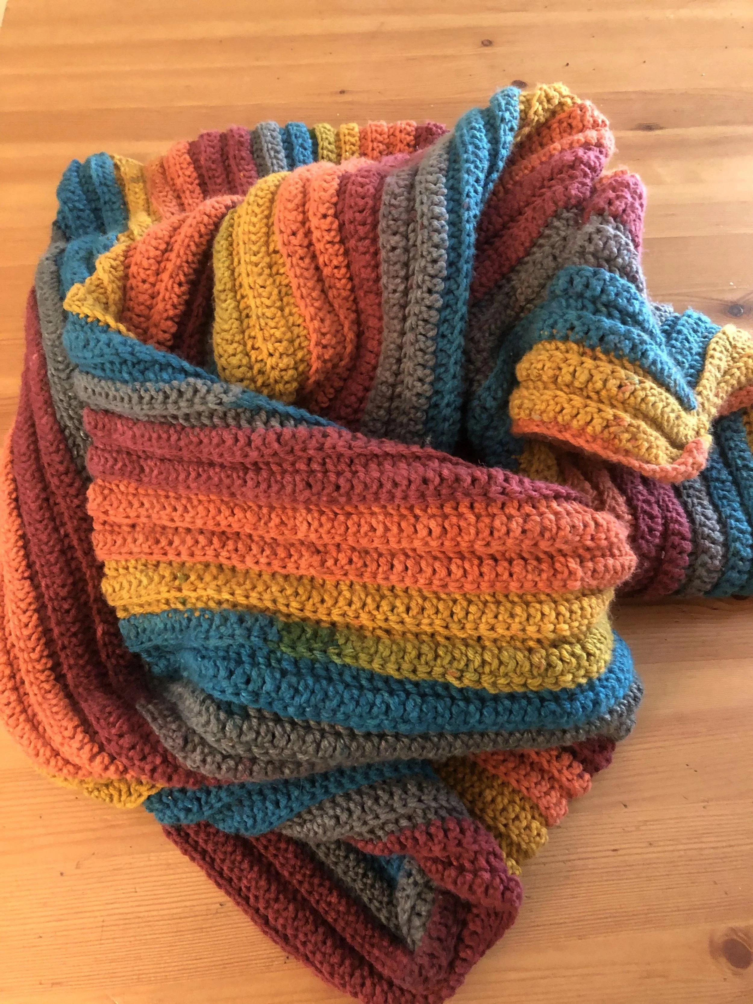 Crocheted blanket (what makes a blanket an afghan?) 