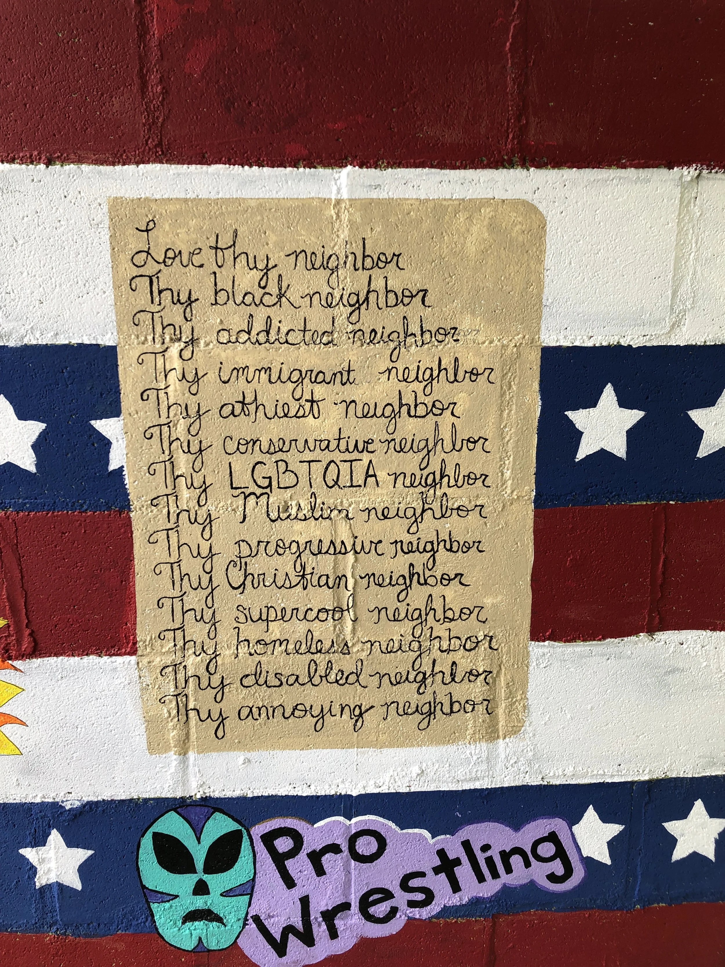 Mural detail