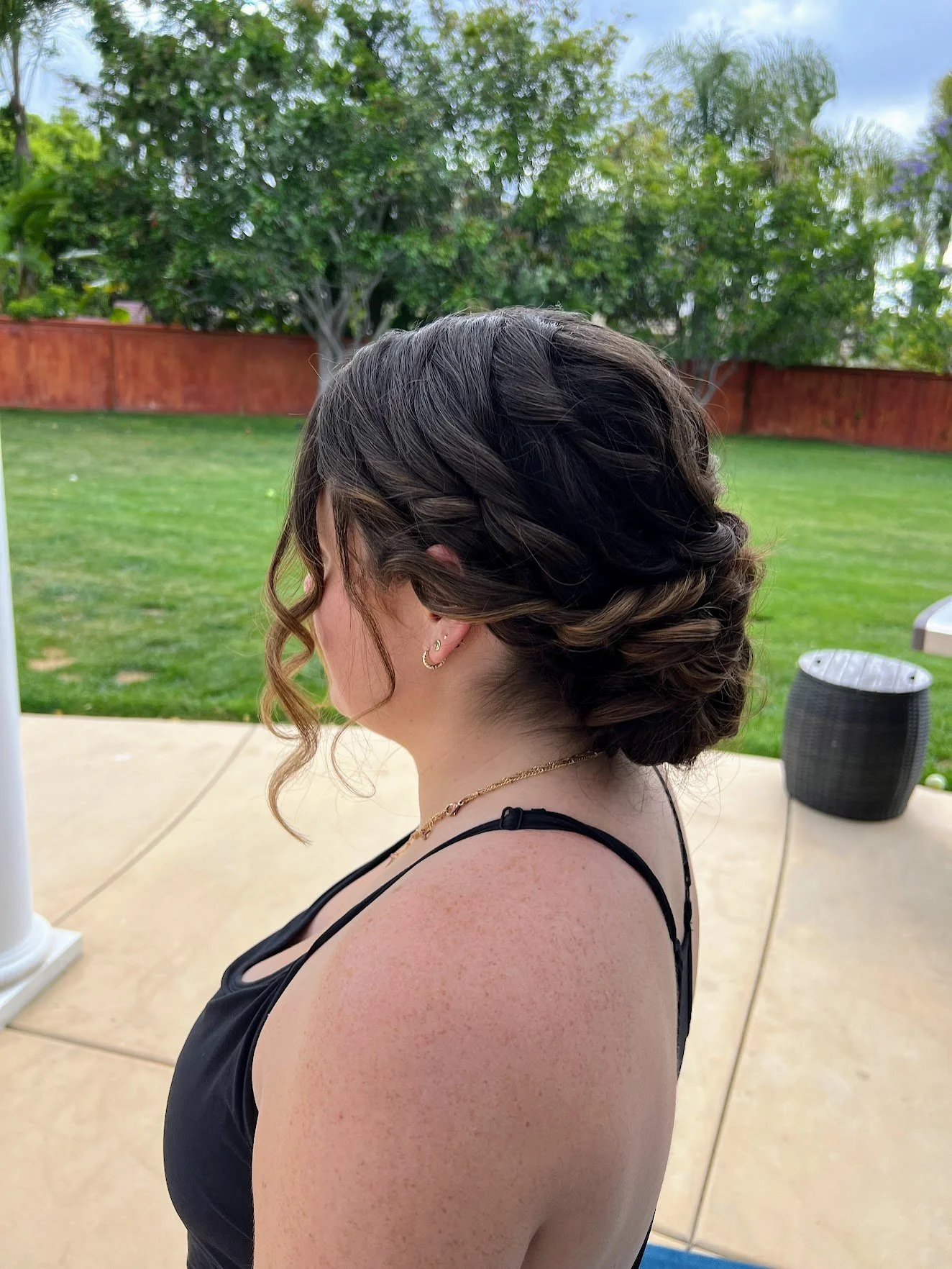 Bridal Hair Trial by Danielle