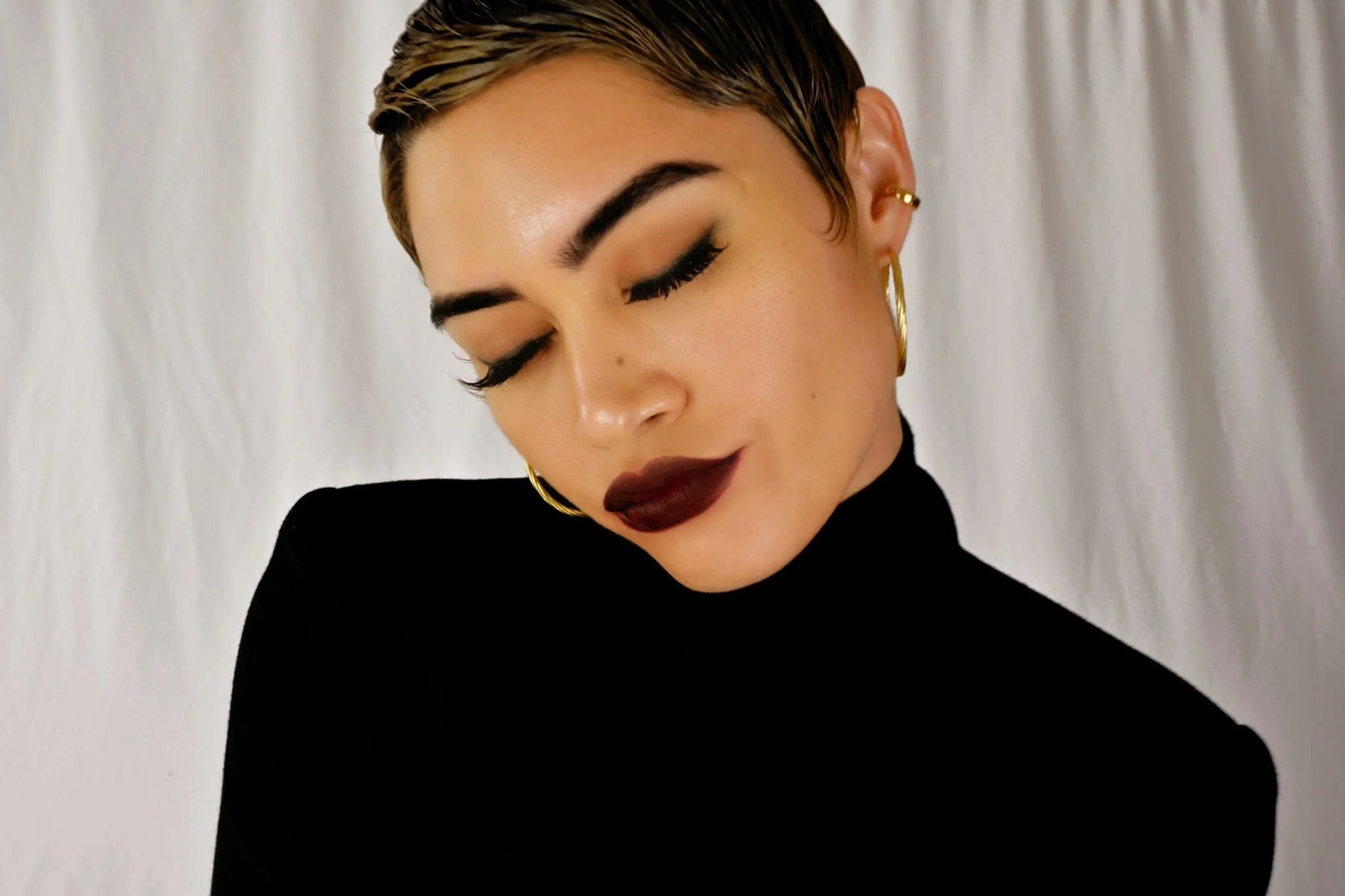 Editorial Makeup and Hair for Siomara Studios by Danielle 