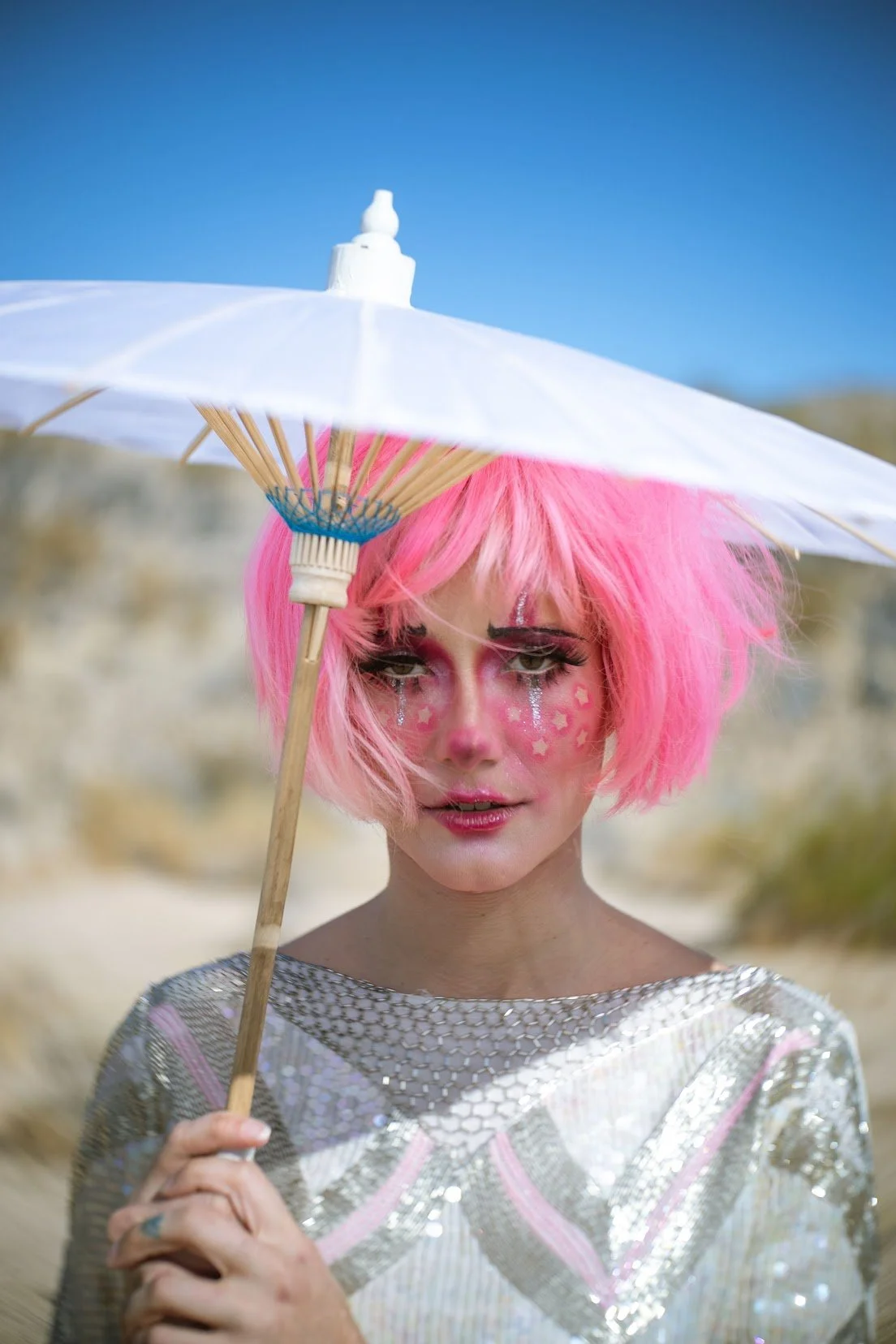 Hair and Makeup for Editorial Shoot by Danielle 