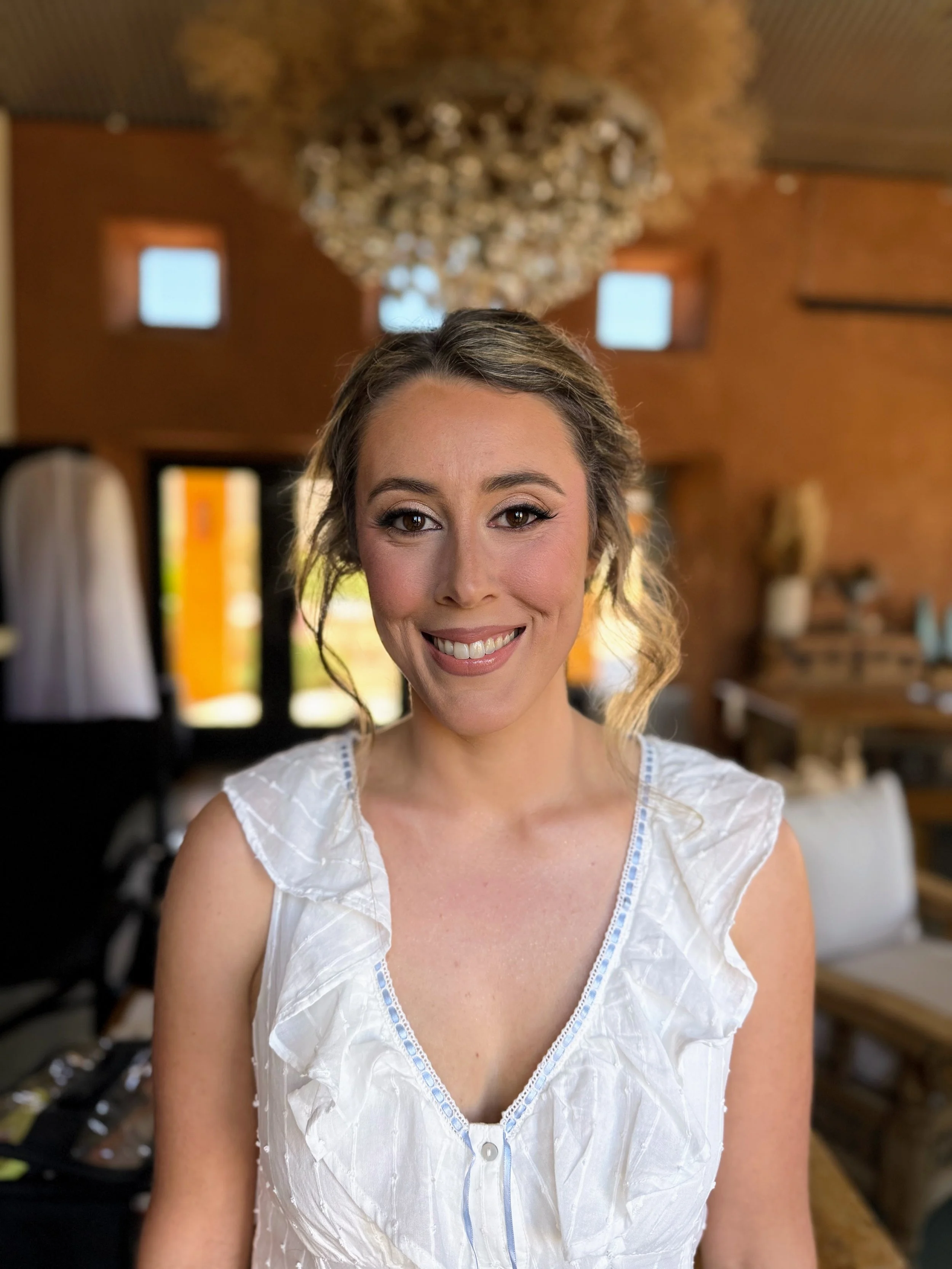 Wedding makeup by Danielle