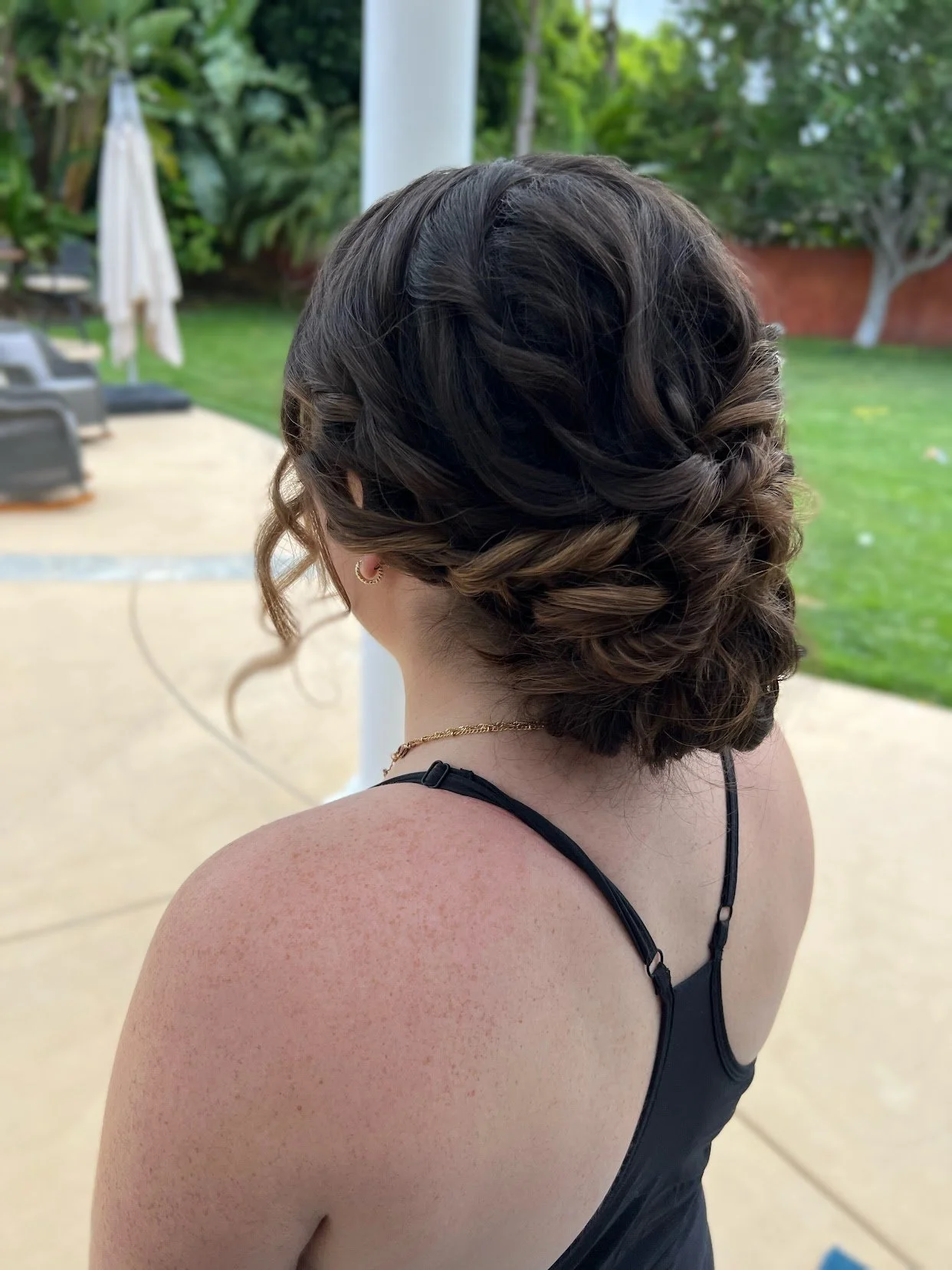 Bridal Hair Trial by Danielle