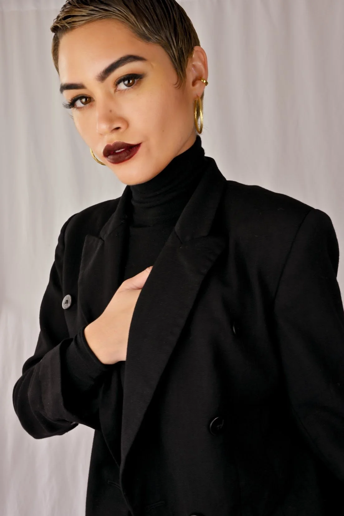 Editorial Makeup and Hair for Siomara Studios by Danielle 