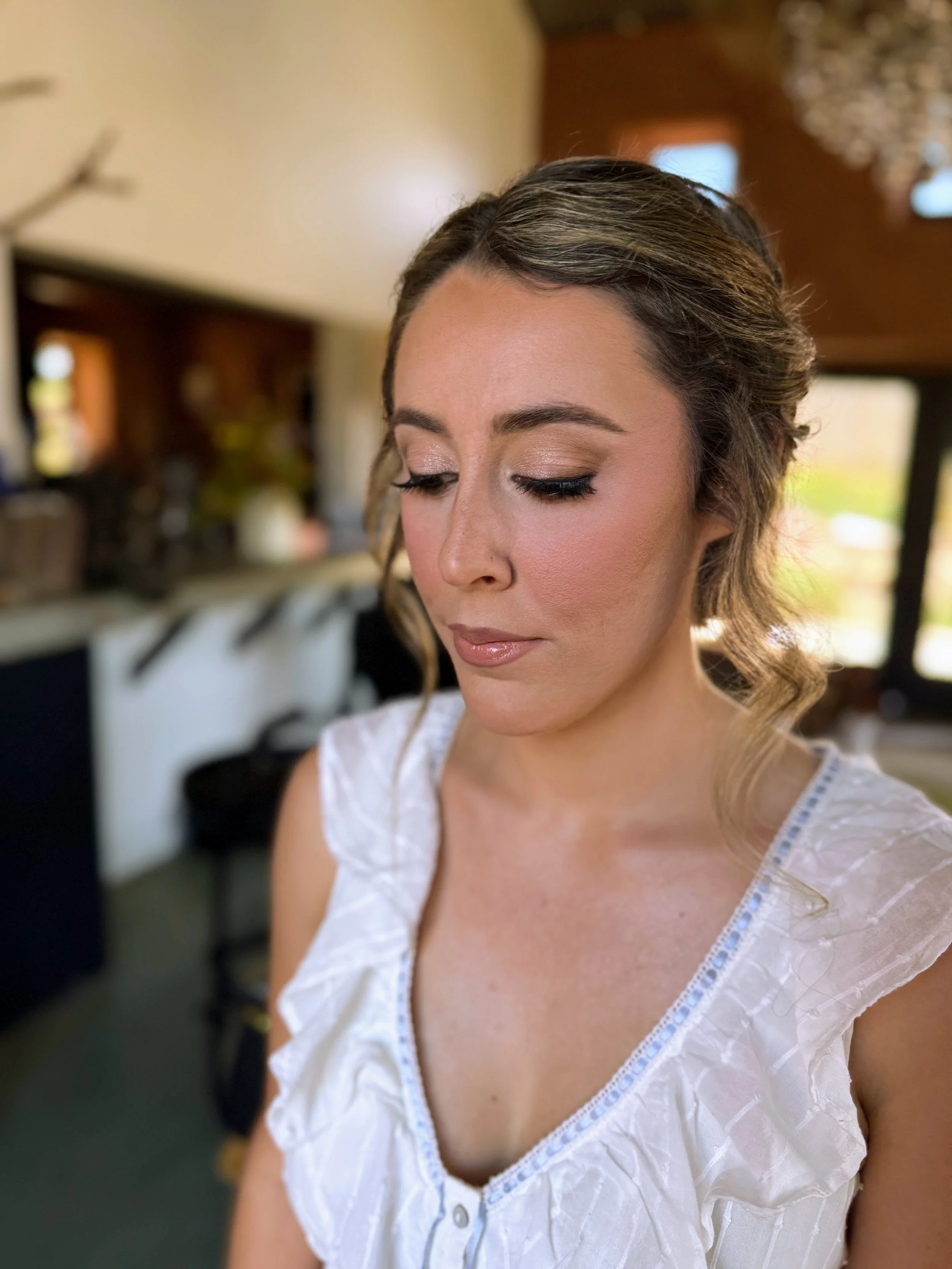 Wedding makeup by Danielle