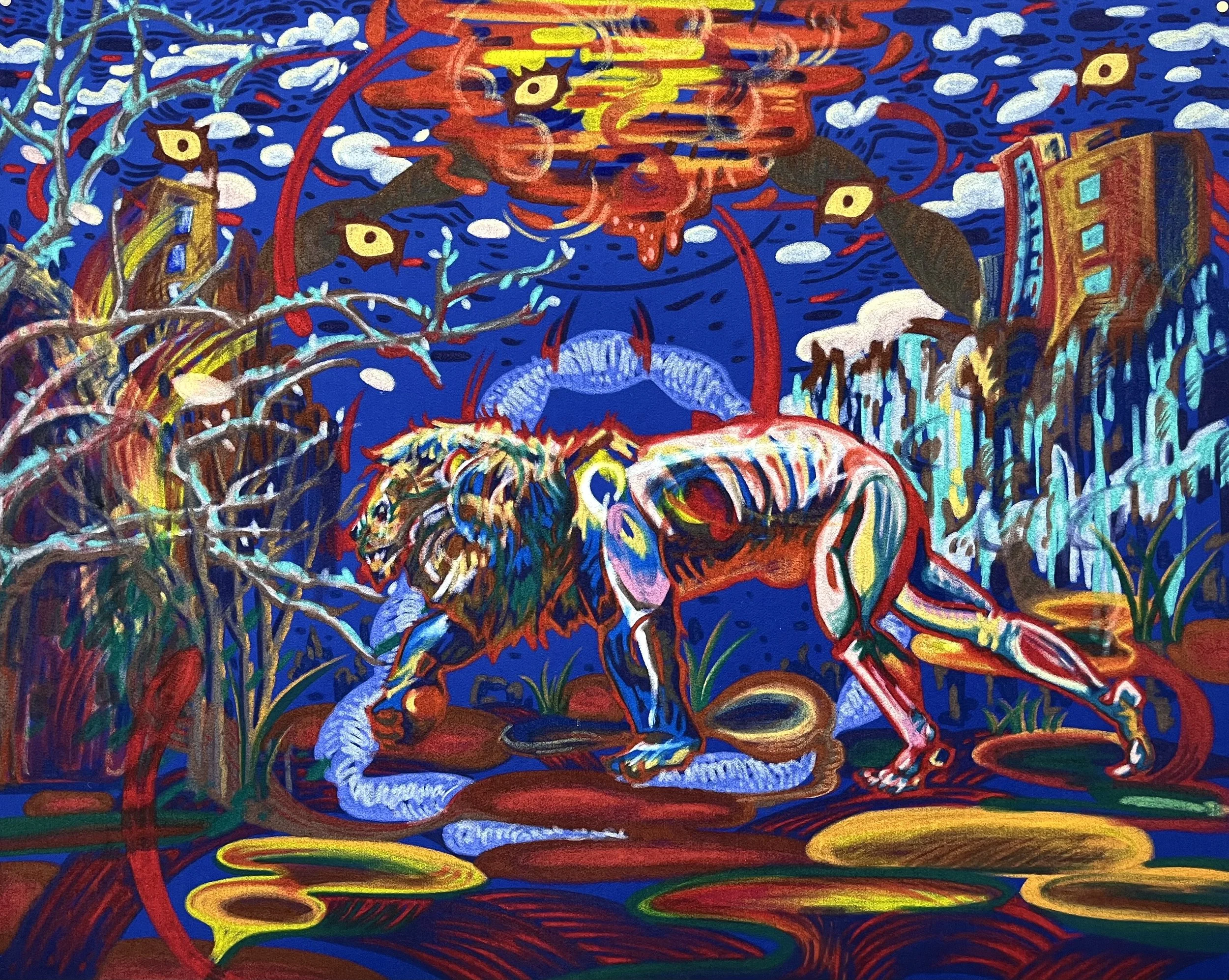 거니는 사자사람.jpeg