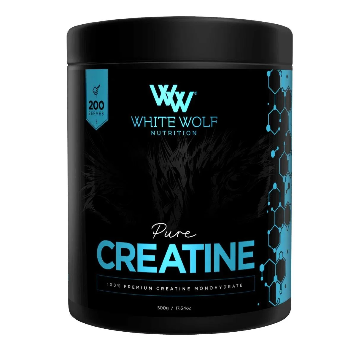 Creatine 500g white wolf