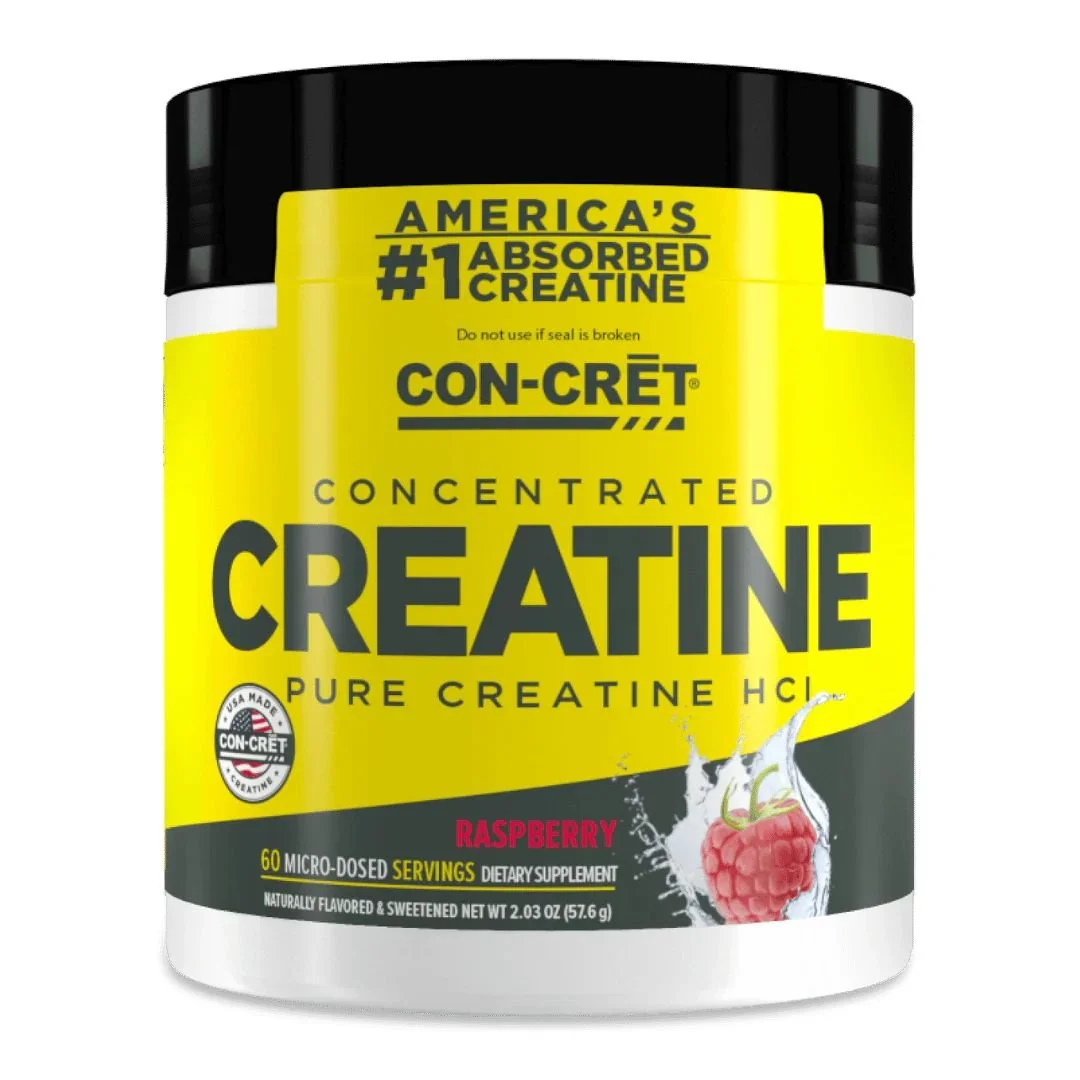 RASPBERRY (PRS) CON-CRET CREATINE 64 SERVE