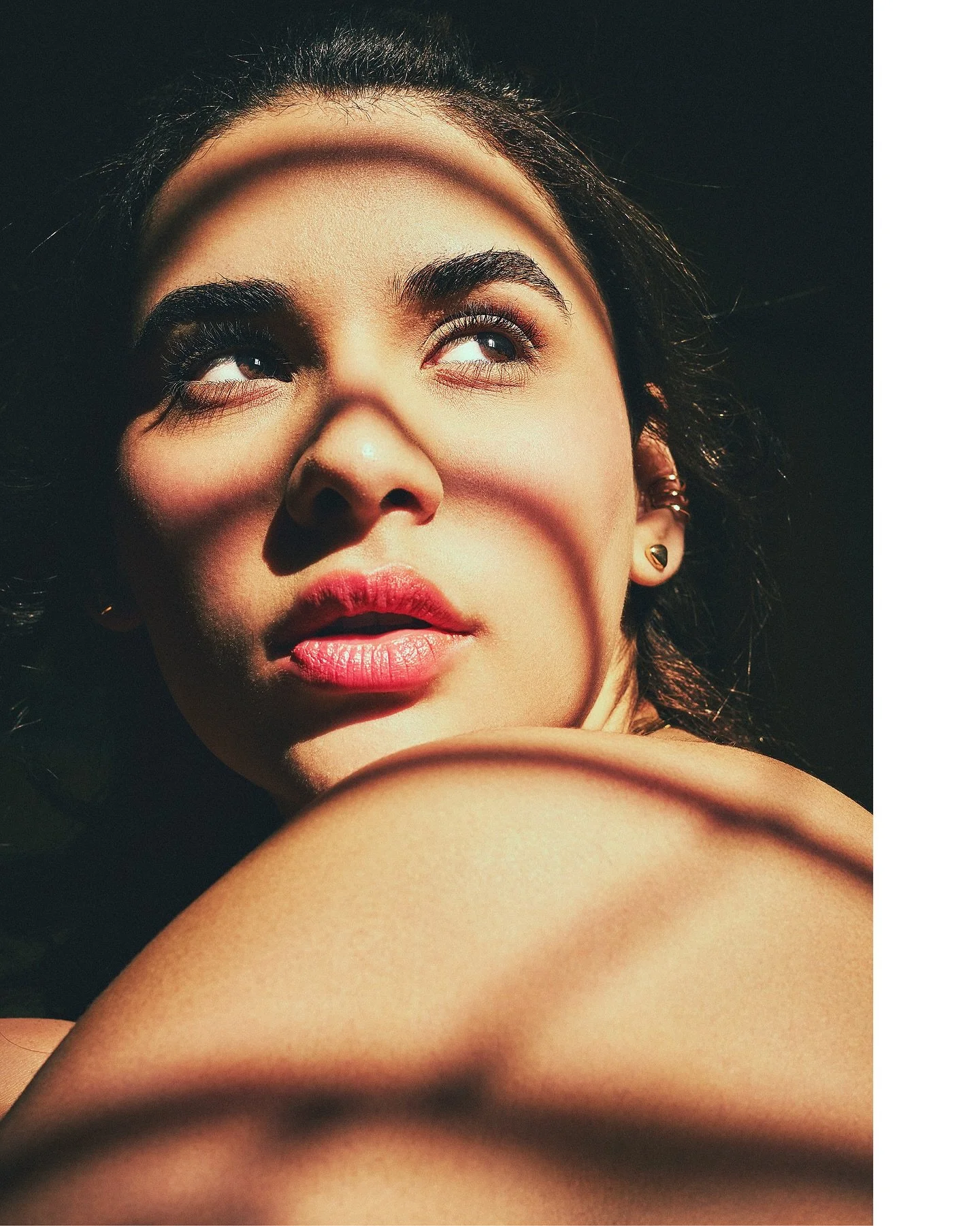 Where Light Falls, She Rises.
An intimate play of shadow and self.

Let the sun fall how it may&mdash;
she&rsquo;ll still cast her own rhythm in light and silence.
Moments captured in gold and hush,
where the eyes speak more than words ever could.
⠀
