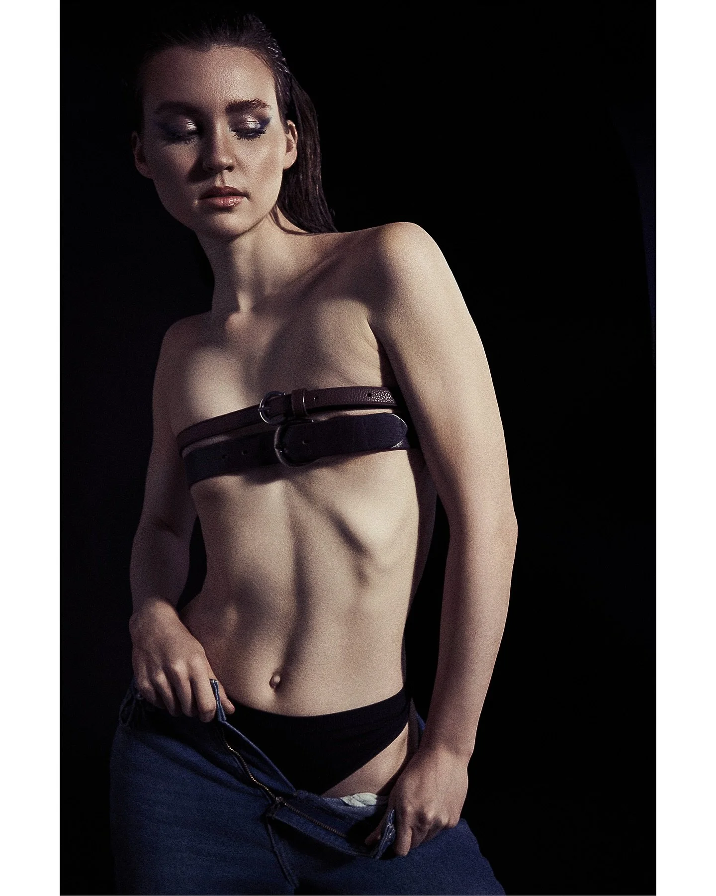 Obscura

In the dark, forms find clarity.
She is armor. He is pattern.
Together, they shape a language
made not of sound,
but sensation.

Photography and post processing: @anandclix
Styling: @demika_tamrakar
HMUA: @beautyenhancebyjuliya
Models: @olya