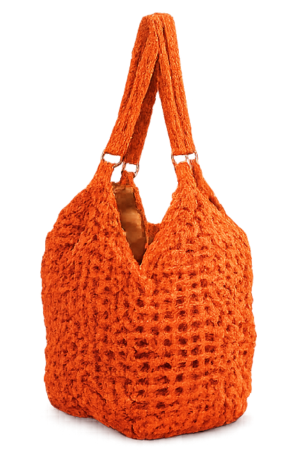 Borsa Intreccio Arancio