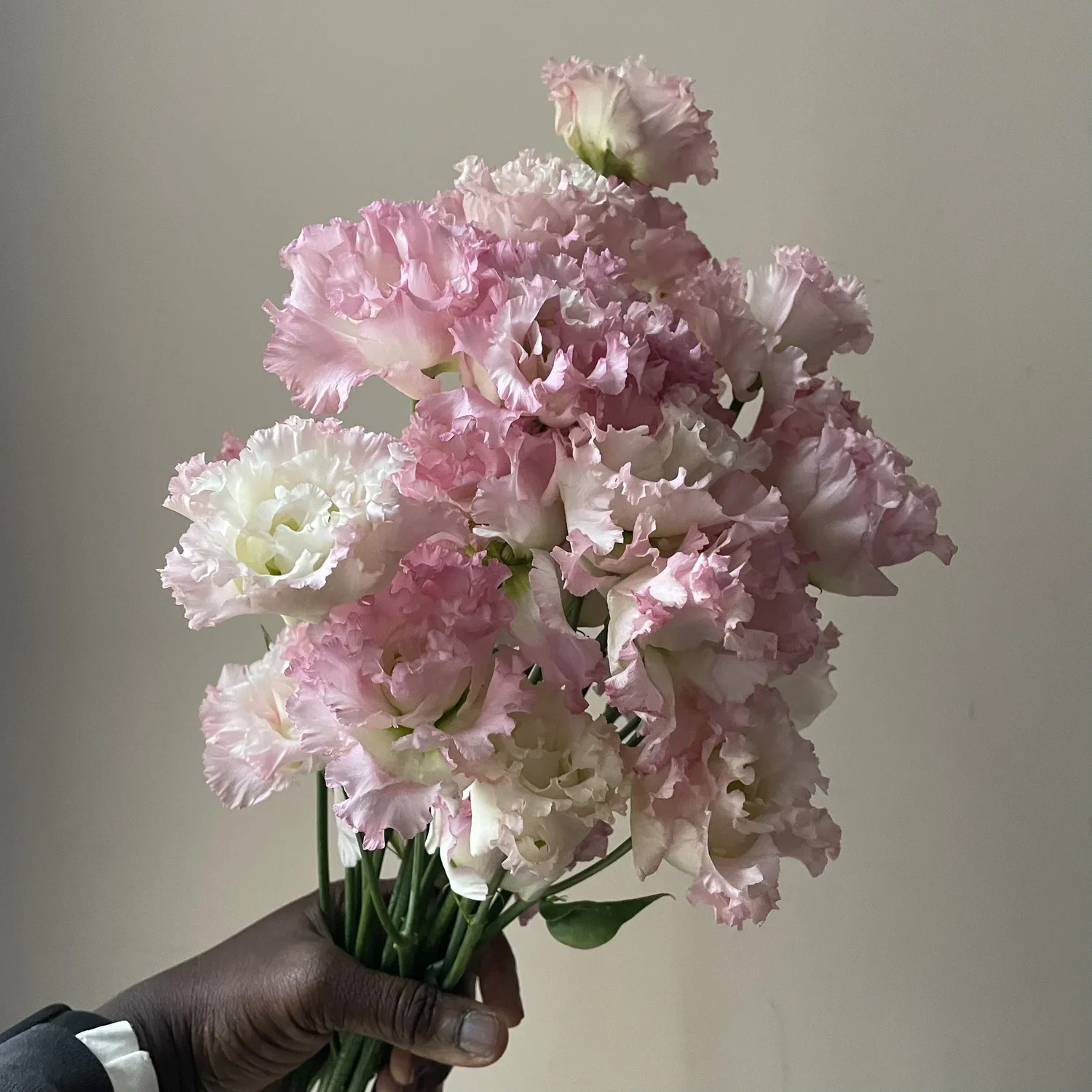 Bridesmaids' bouquet, £90