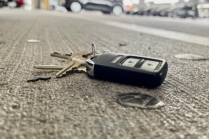 Lost key replacement