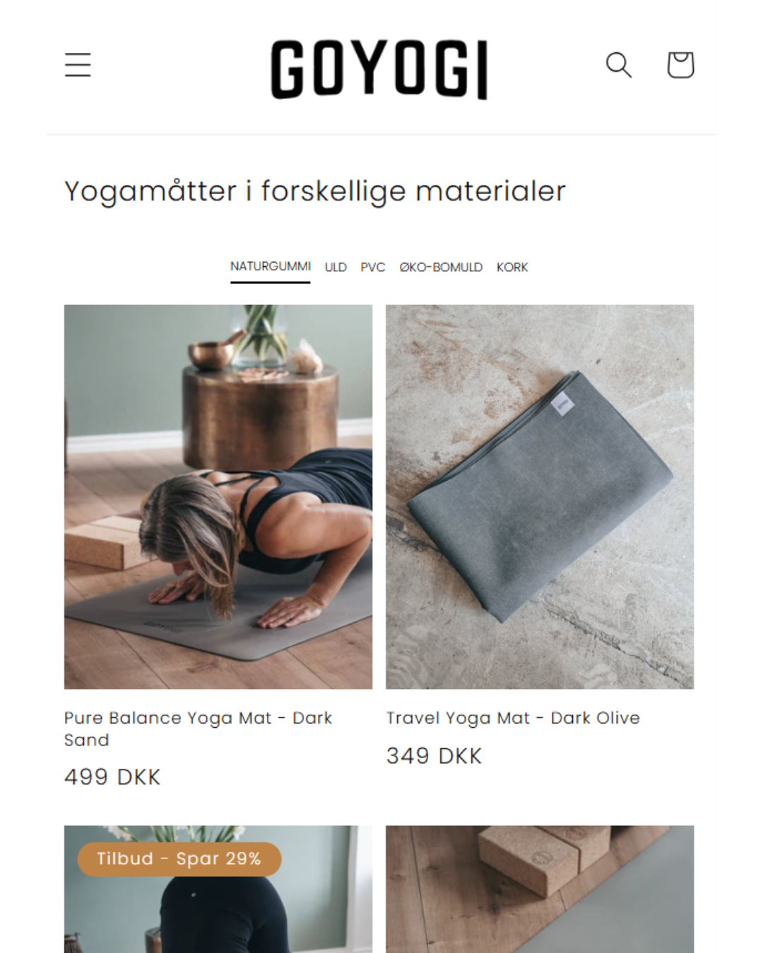 Custom liquid coding for GOYOGI