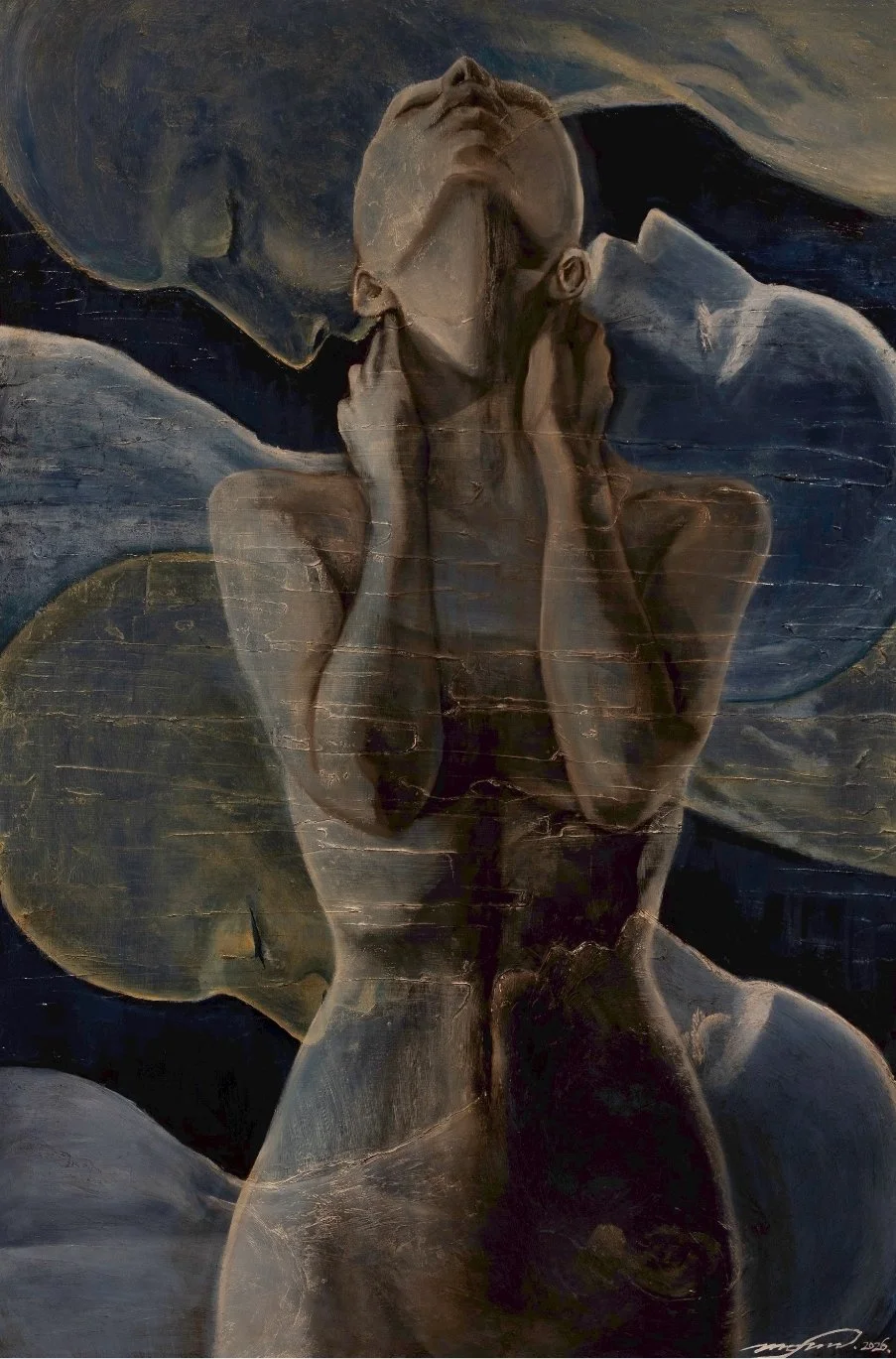 "Confession" Oil painting, 2026, 90cm x 121cm