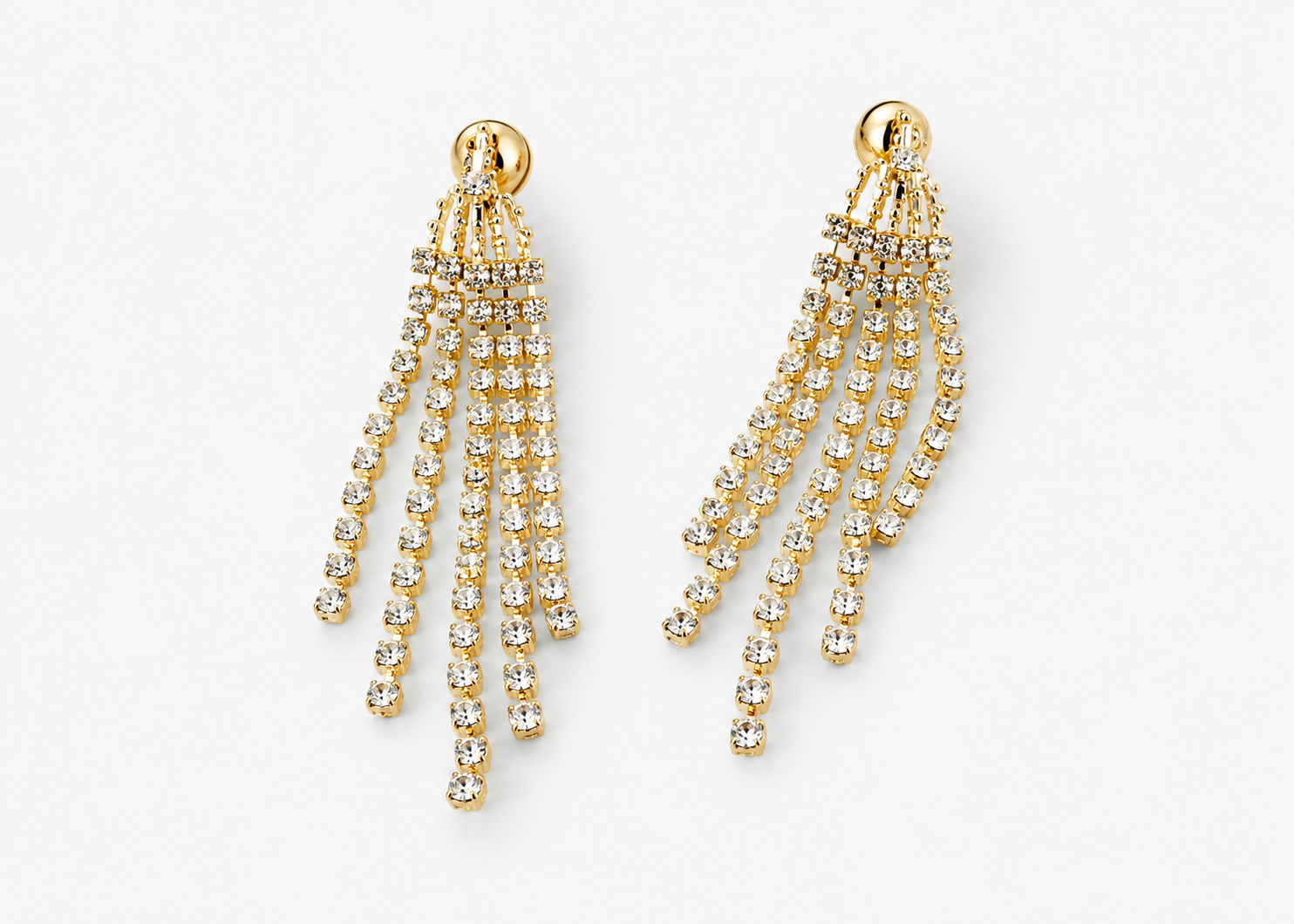 S925 Zinc Alloy Party Fashion Earrings.