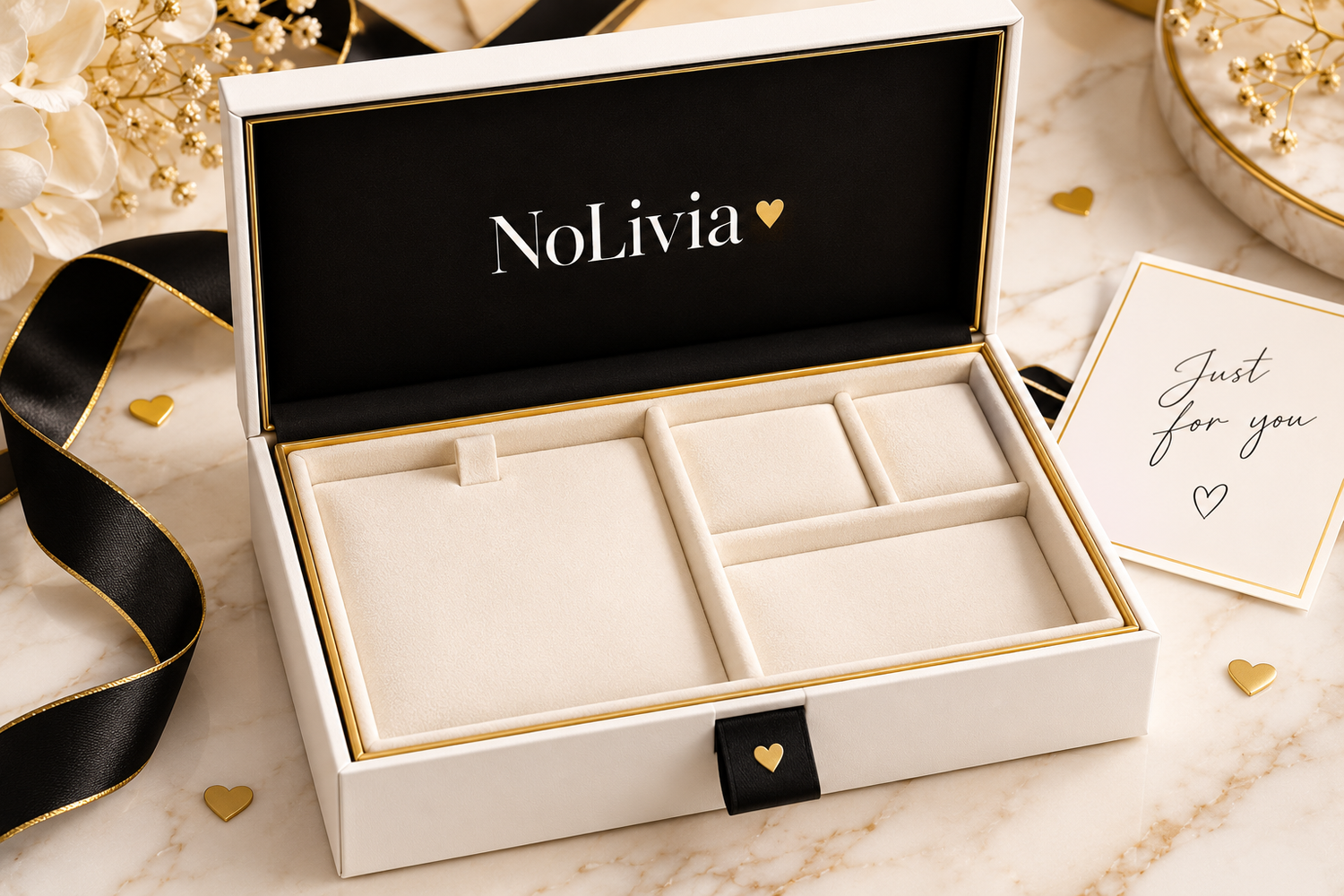 NoLivia luxury jewellery box