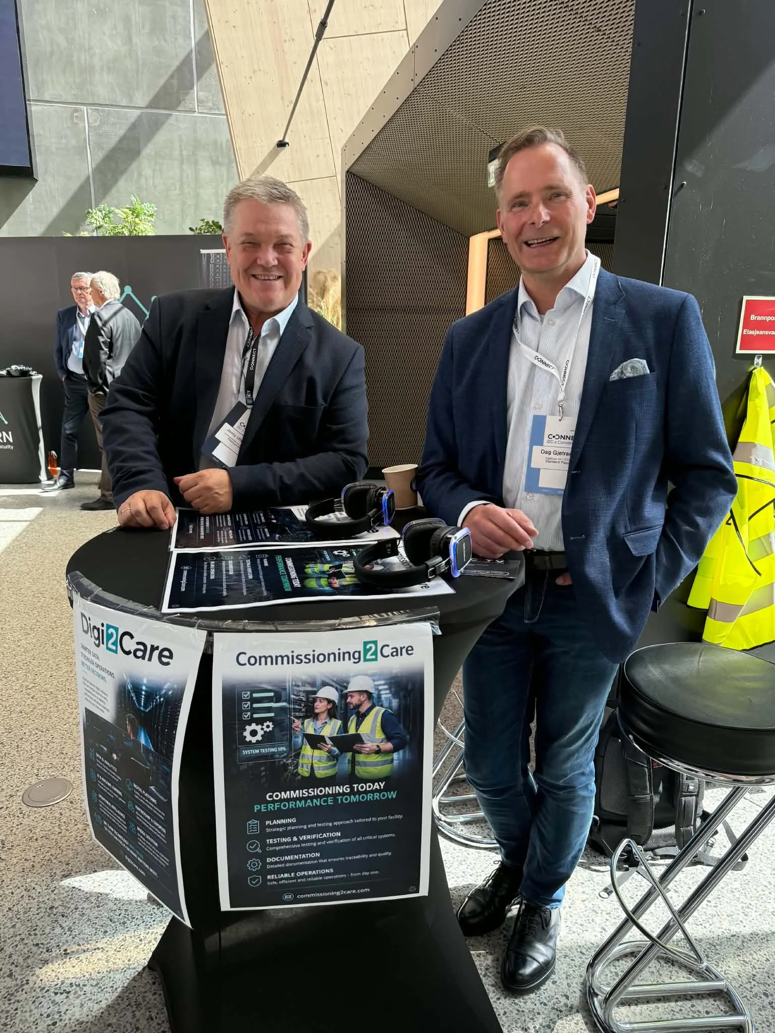 Commissining2Care deltok på Connect DC x Construction konferansen 20 mai.