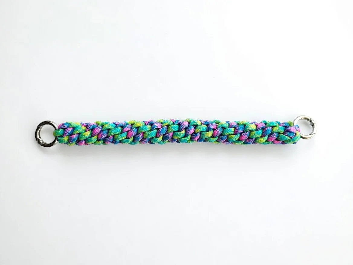 Neon Chains Paracord Keychain