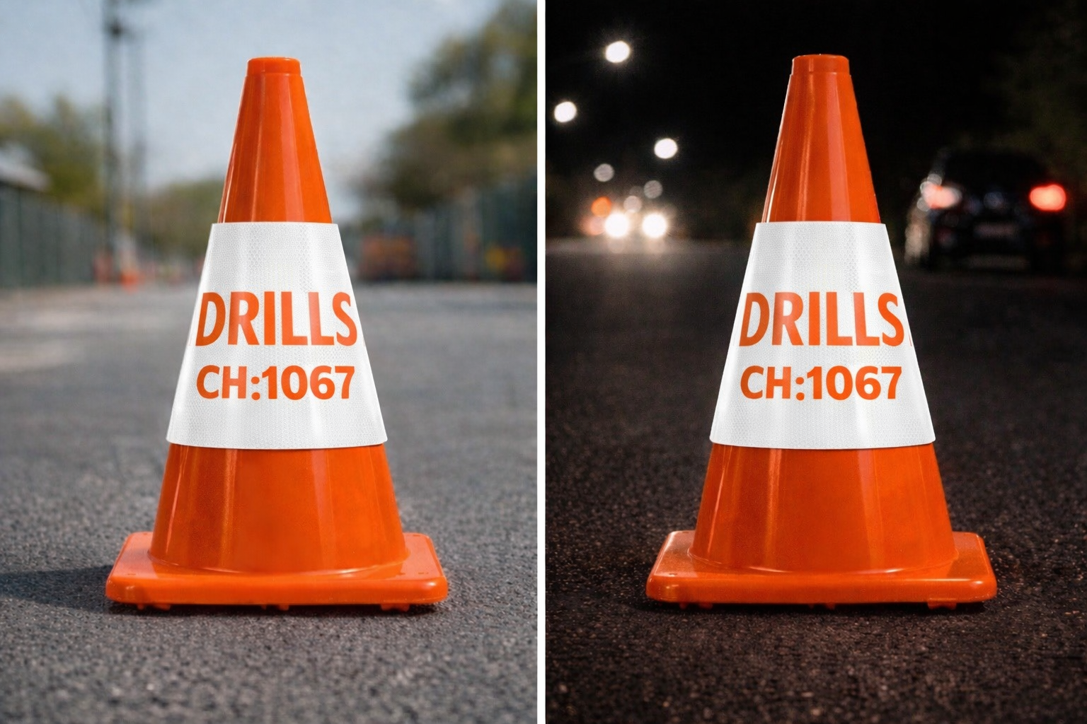 Custom White Reflective Sleeve