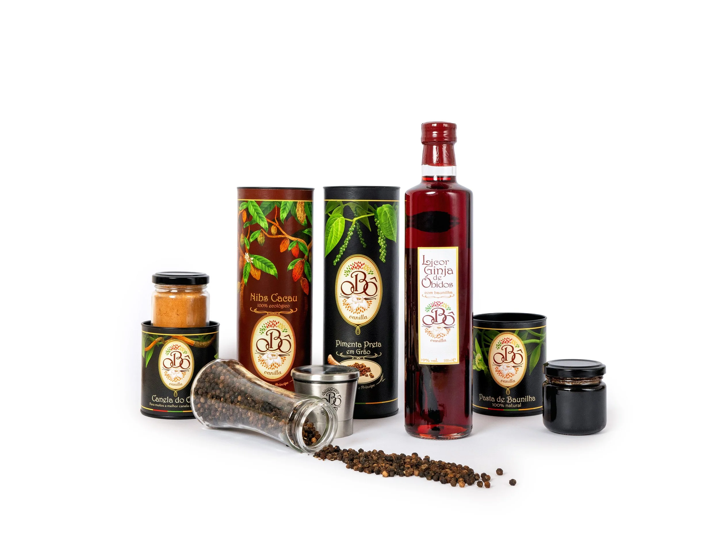 conjunto de produtos Obo