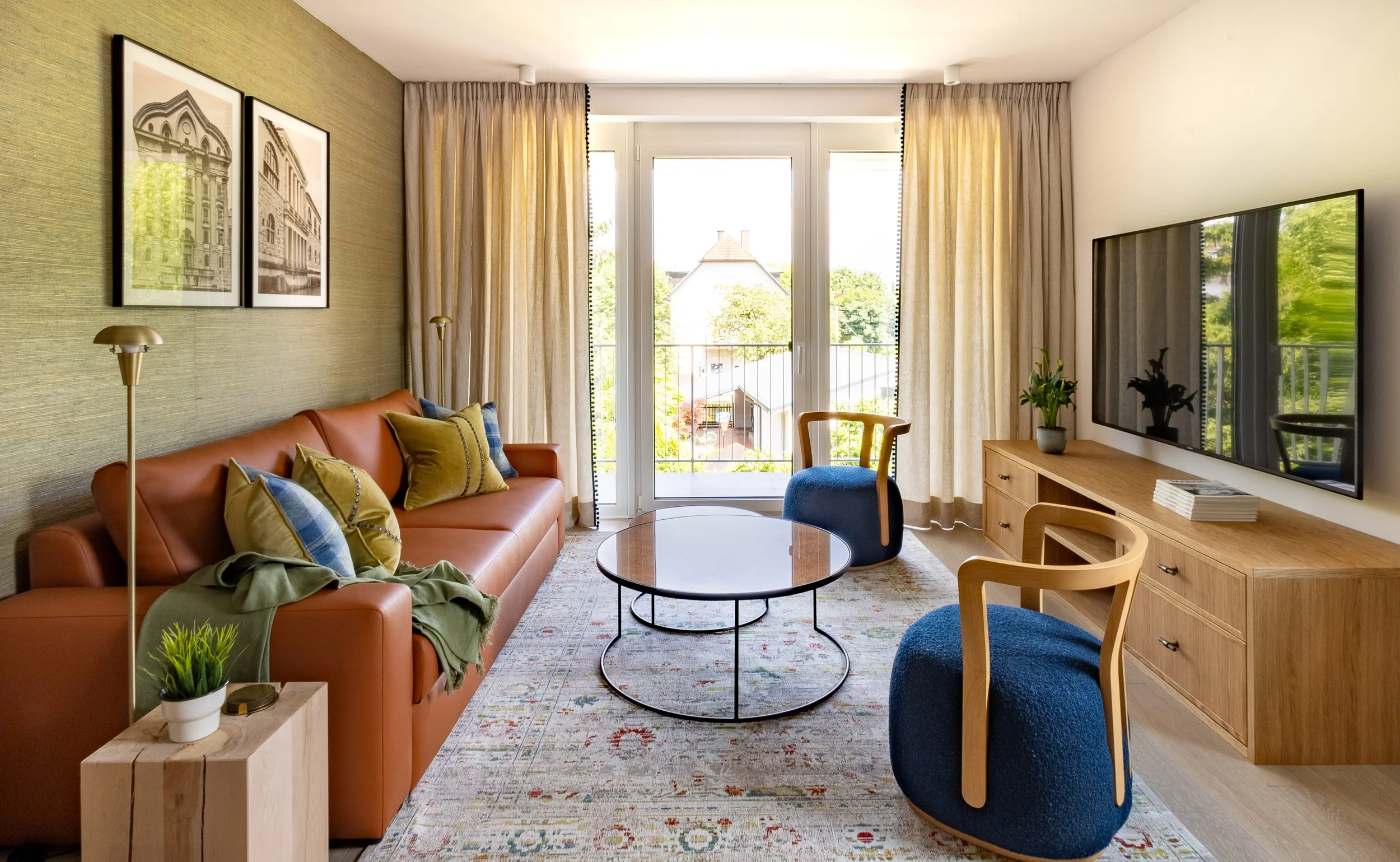 Living room interior Ljubljana Bezigrad apartment