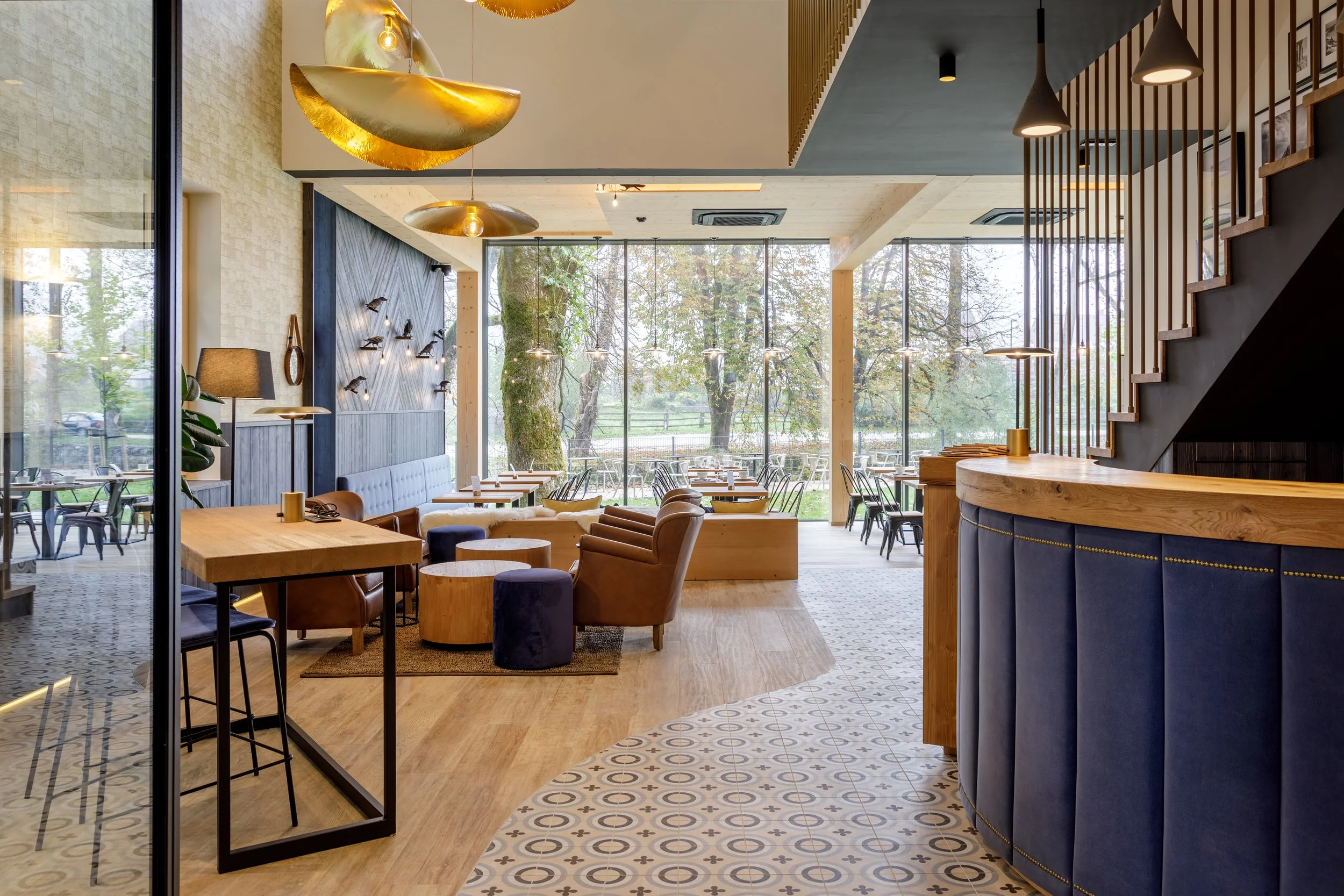 Reception and lounge Sunrose 7 Boutique hotel Slovenia