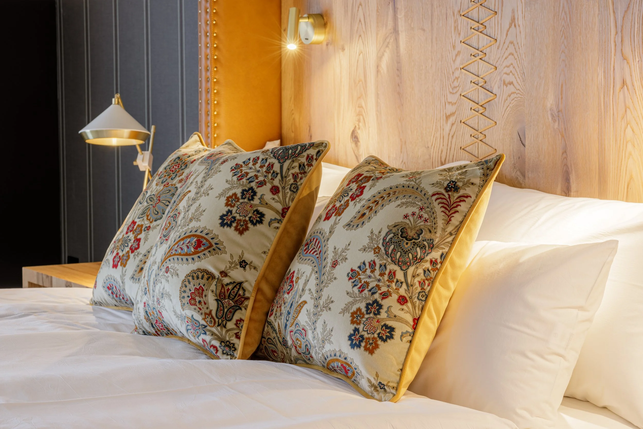 Alpine style bed, Sunrose 7 boutique hotel