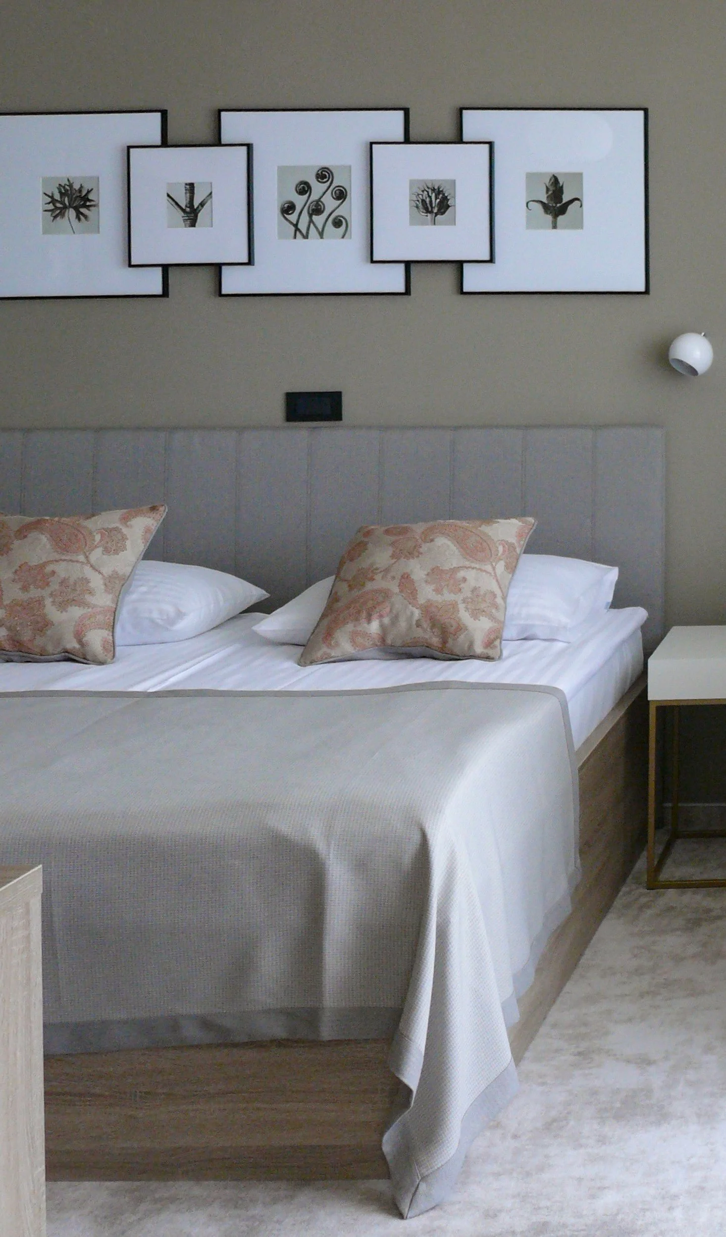 Bed, bedroom 1 Hotel Rikli suites Bled Slovenia