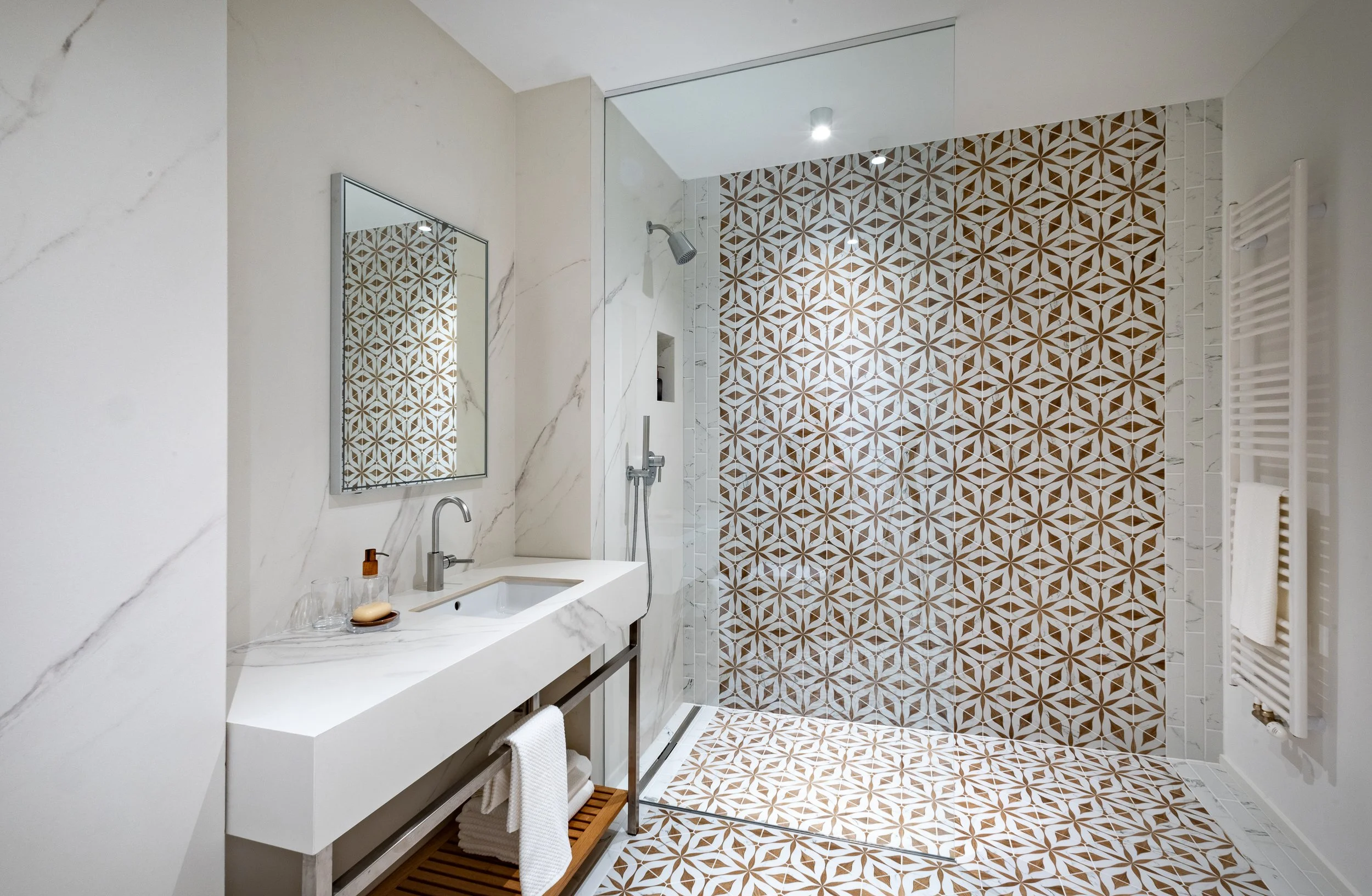 Bathroom design Ljubljana Bezigrad apartment