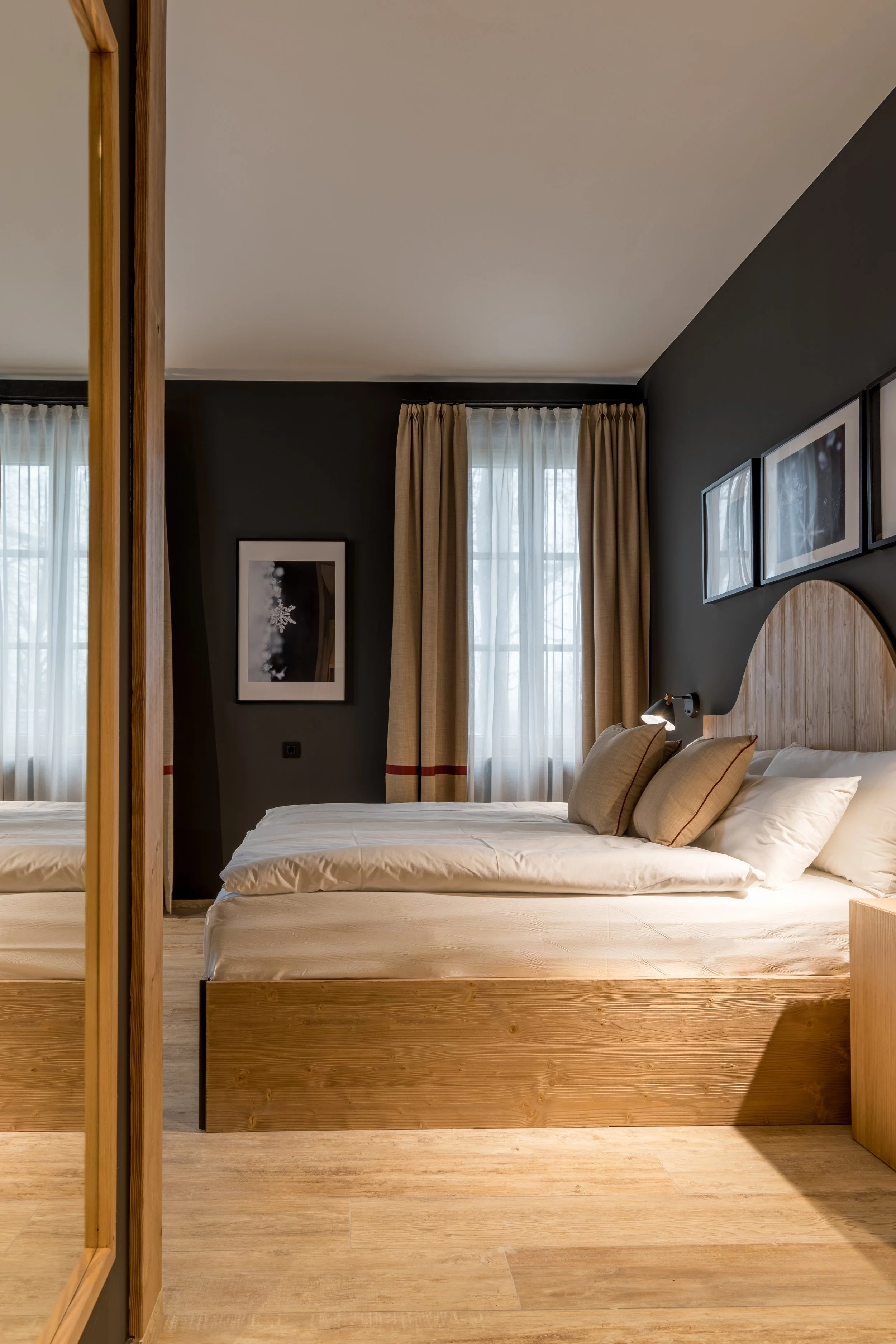 Chestnut Embrace room interior Sunrose 7 boutique hotel